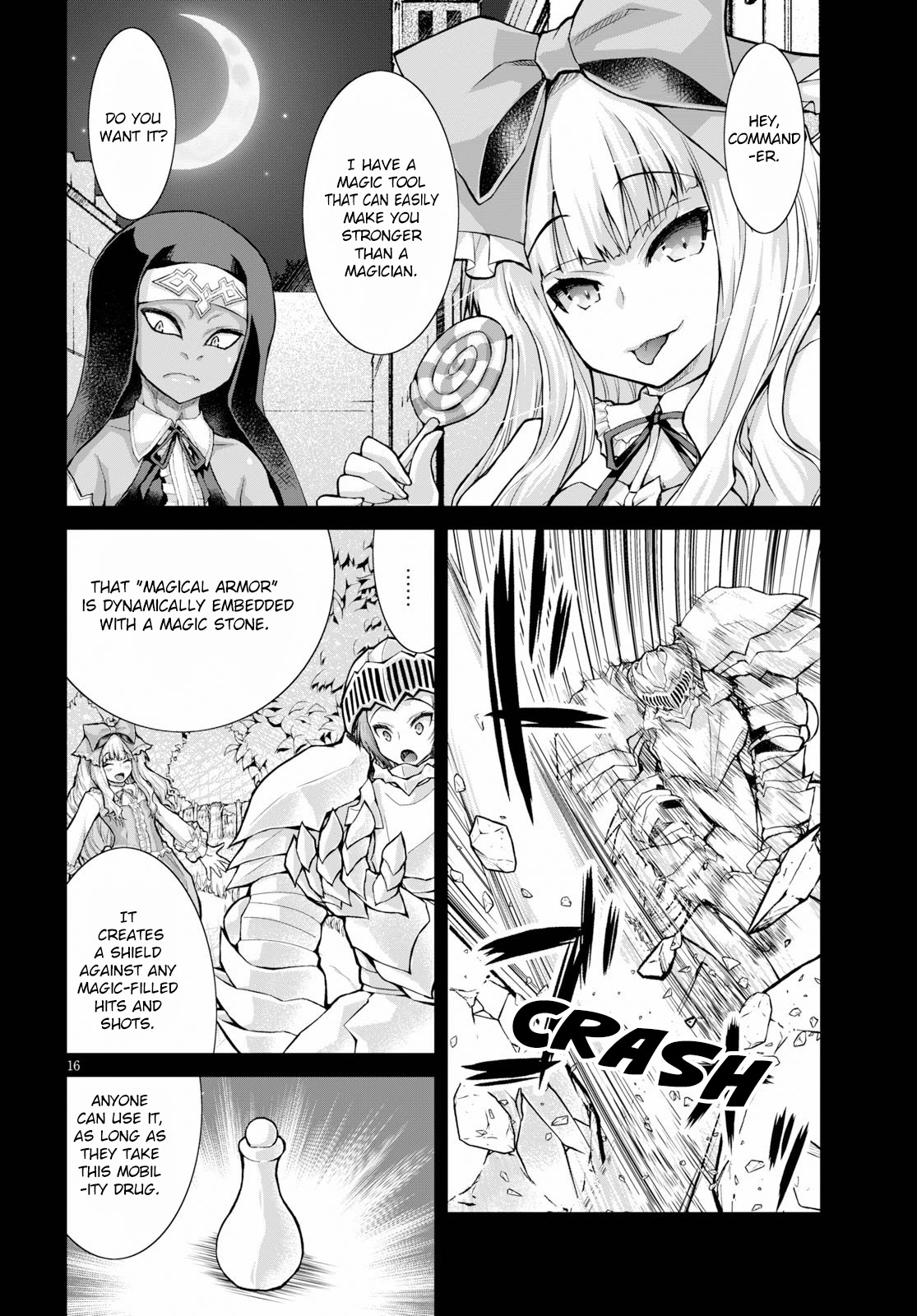 Gunota ga Mahou Sekai ni Tensei Shitara, Gendai Heiki de Guntai Harem o Tsukucchaimashita!? Chapter 54 page 17 - Chapter 54