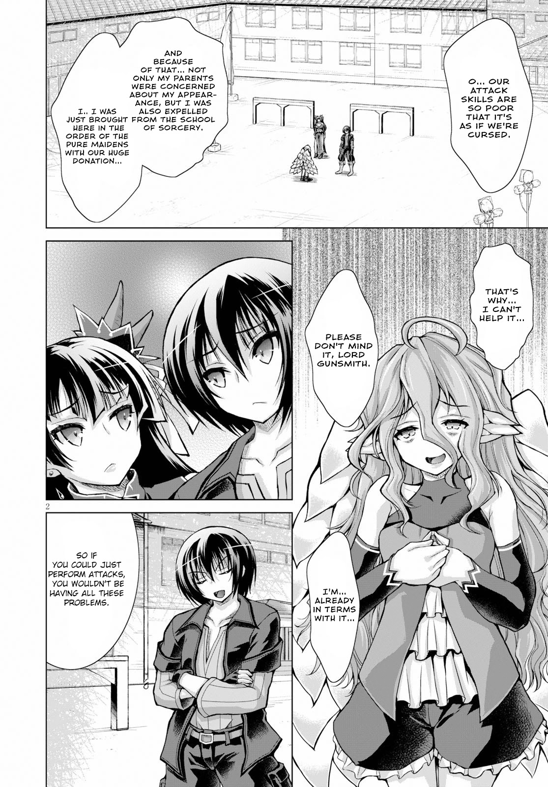 Gunota ga Mahou Sekai ni Tensei Shitara, Gendai Heiki de Guntai Harem o Tsukucchaimashita!? Chapter 54 page 3 - Chapter 54