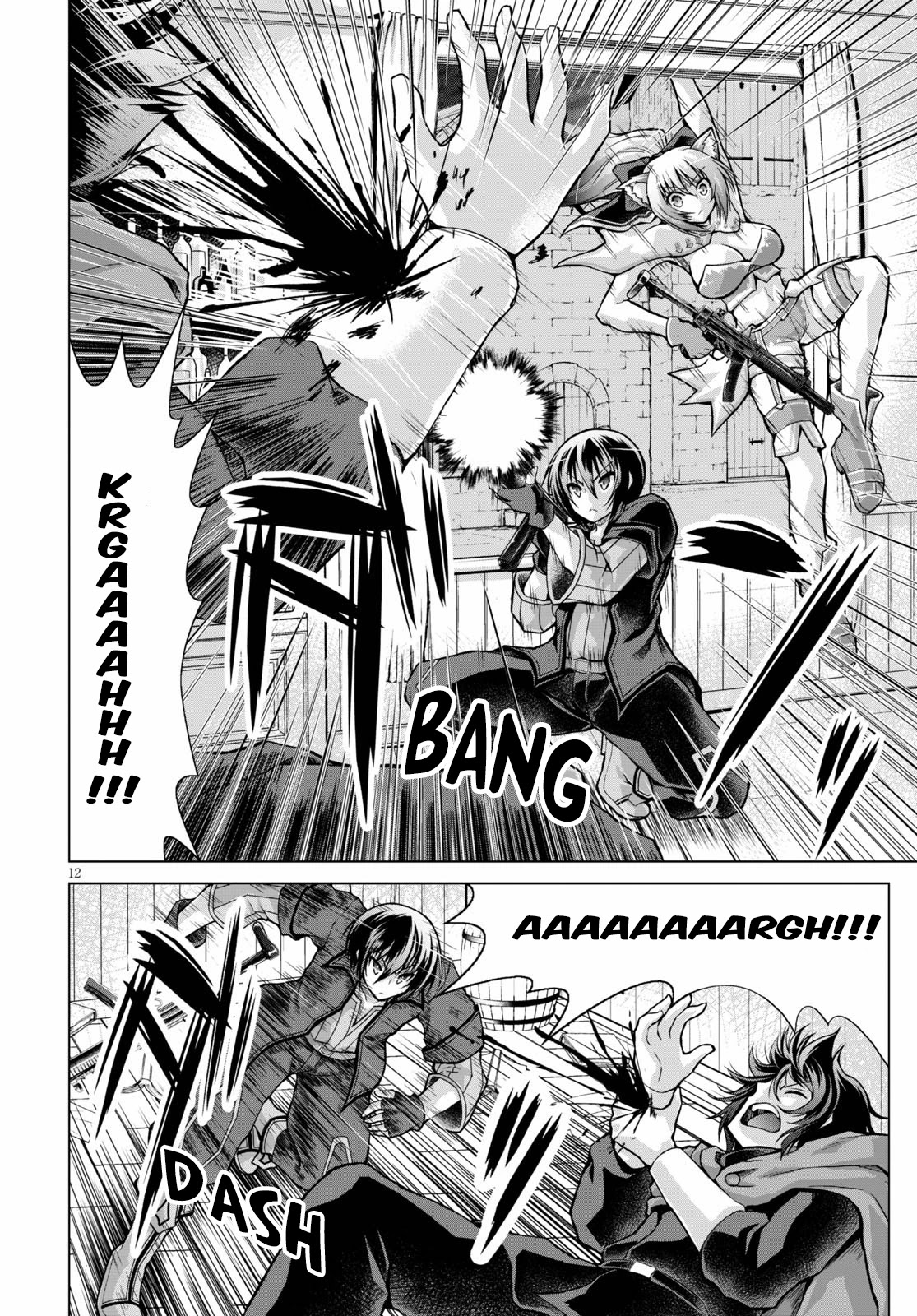 Gunota ga Mahou Sekai ni Tensei Shitara, Gendai Heiki de Guntai Harem o Tsukucchaimashita!? Chapter 55 page 13 - Chapter 55