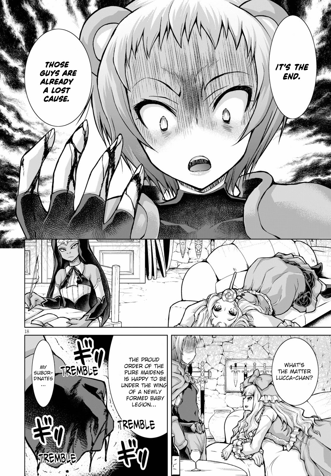 Gunota ga Mahou Sekai ni Tensei Shitara, Gendai Heiki de Guntai Harem o Tsukucchaimashita!? Chapter 55 page 19 - Chapter 55