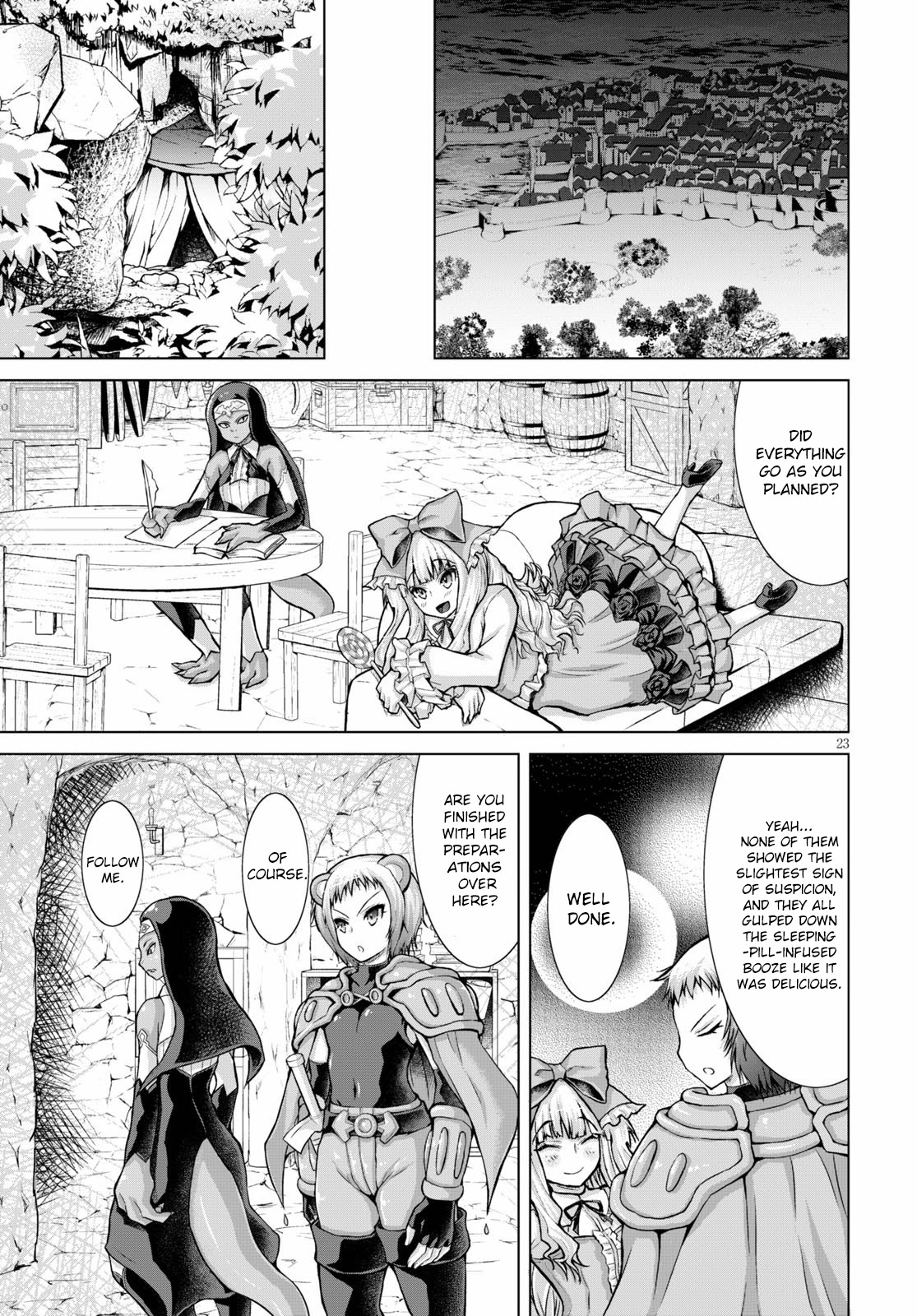 Gunota ga Mahou Sekai ni Tensei Shitara, Gendai Heiki de Guntai Harem o Tsukucchaimashita!? Chapter 55 page 24 - Chapter 55
