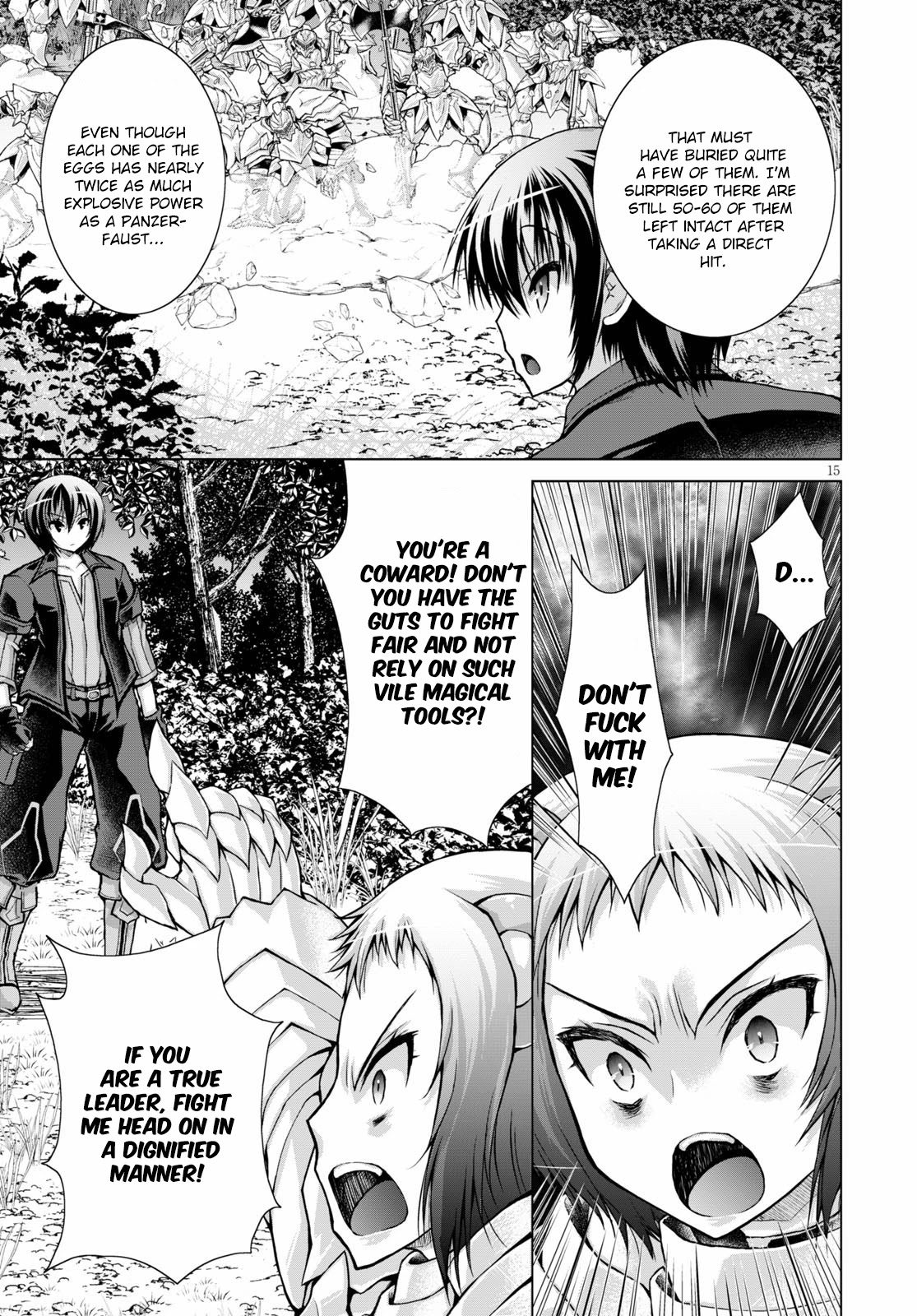 Gunota ga Mahou Sekai ni Tensei Shitara, Gendai Heiki de Guntai Harem o Tsukucchaimashita!? Chapter 56 page 16 - Chapter 56
