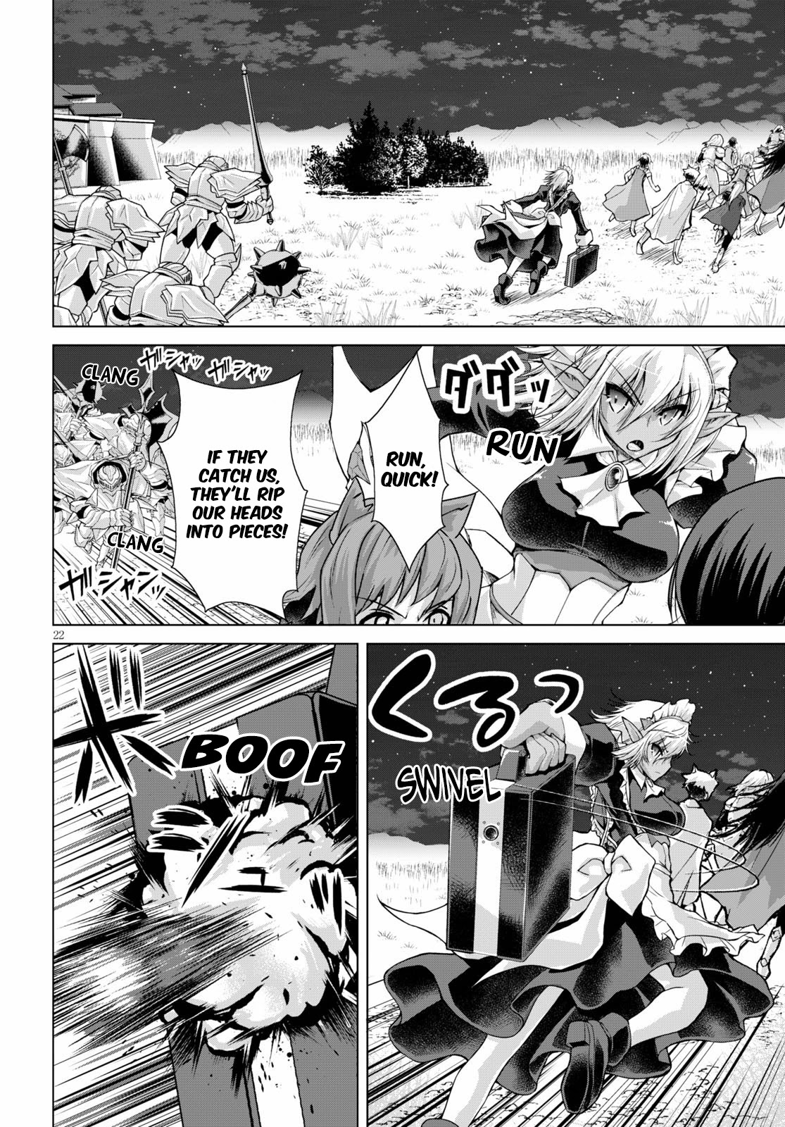 Gunota ga Mahou Sekai ni Tensei Shitara, Gendai Heiki de Guntai Harem o Tsukucchaimashita!? Chapter 56 page 23 - Chapter 56