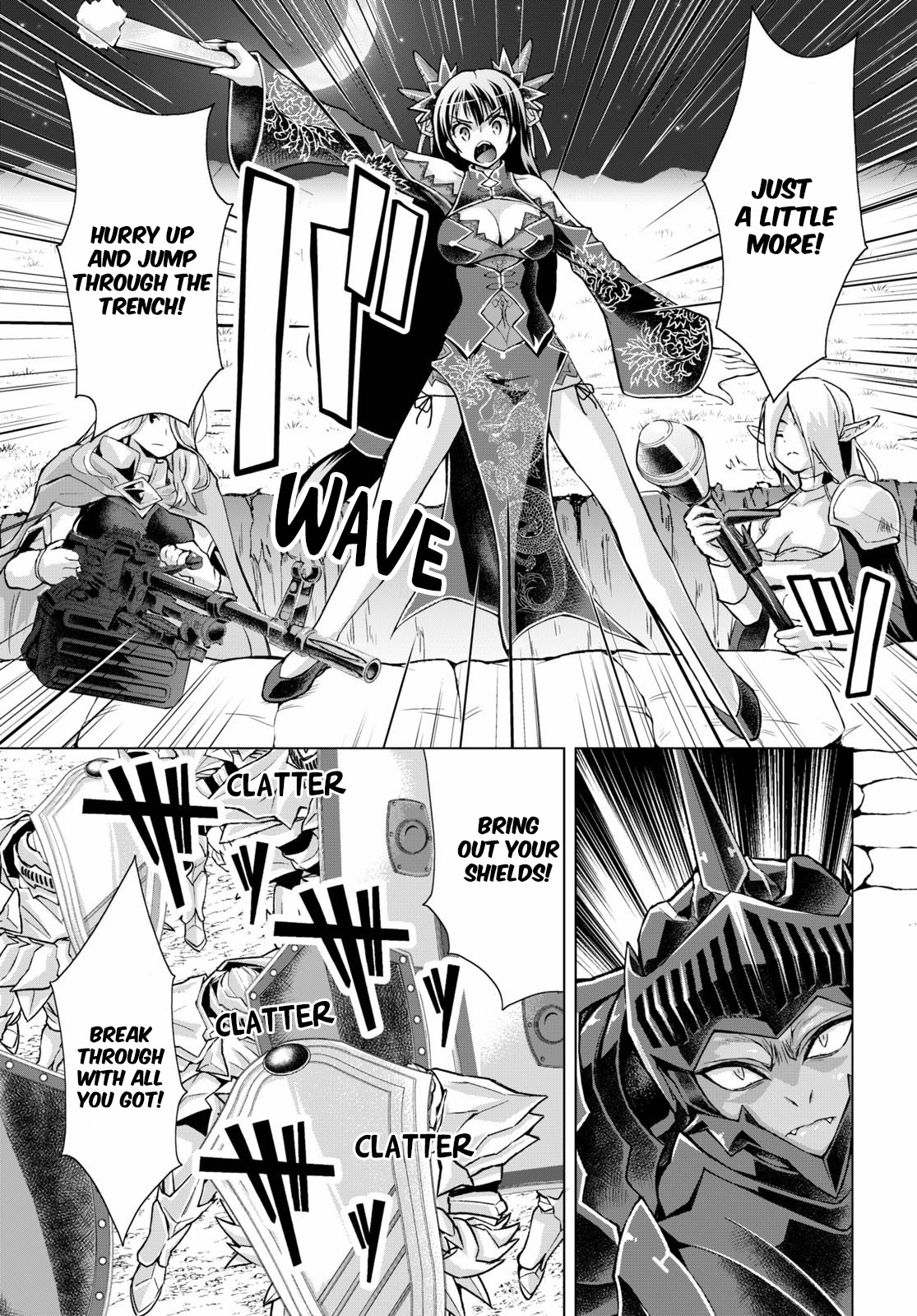 Gunota ga Mahou Sekai ni Tensei Shitara, Gendai Heiki de Guntai Harem o Tsukucchaimashita!? Chapter 56 page 26 - Chapter 56