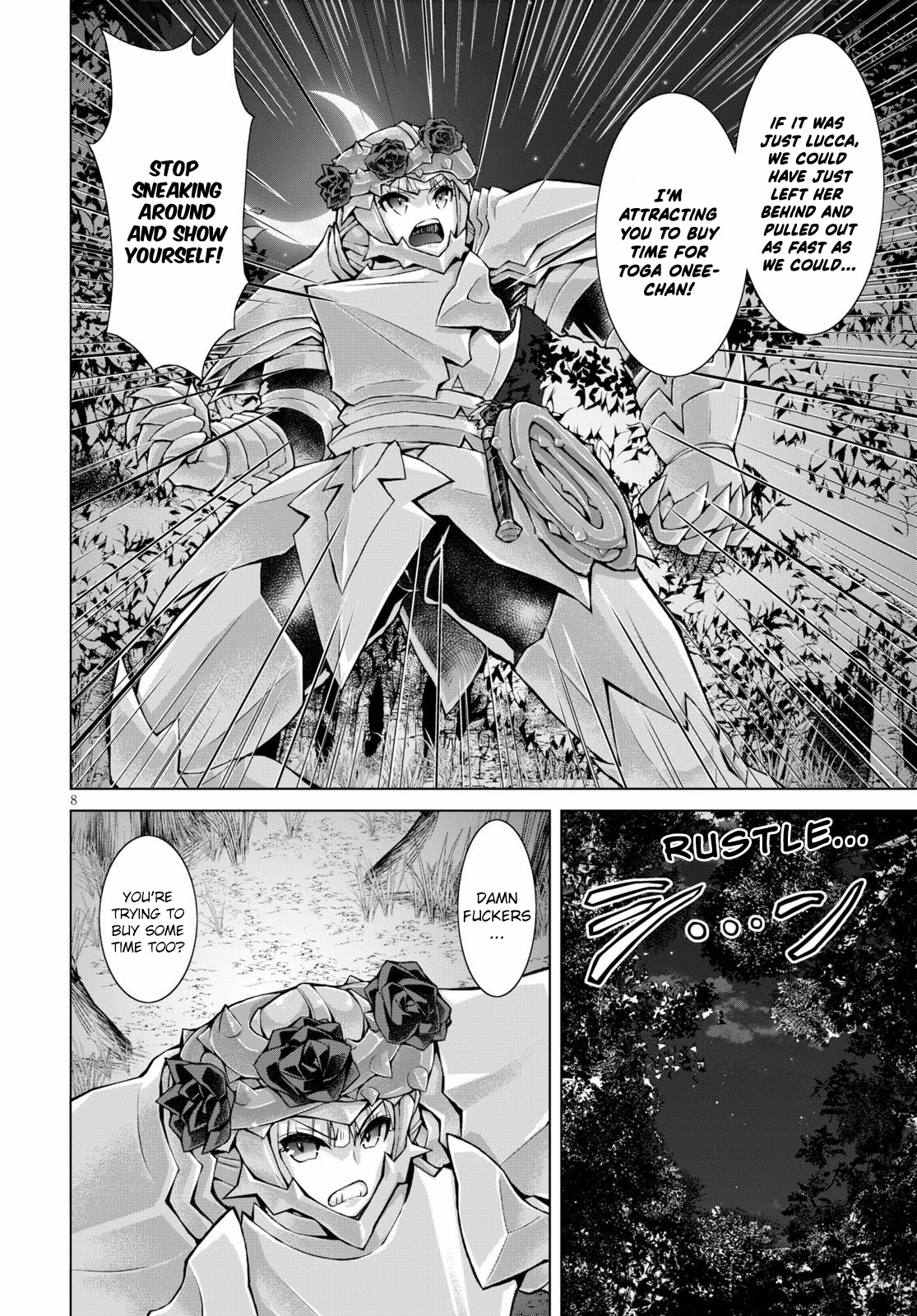 Gunota ga Mahou Sekai ni Tensei Shitara, Gendai Heiki de Guntai Harem o Tsukucchaimashita!? Chapter 57 page 9 - Chapter 57