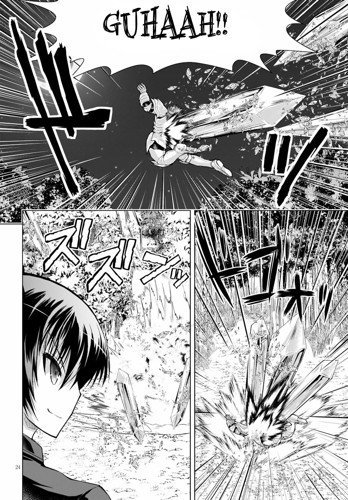 Gunota ga Mahou Sekai ni Tensei Shitara, Gendai Heiki de Guntai Harem o Tsukucchaimashita!? Chapter 58 page 24 - Chapter 58