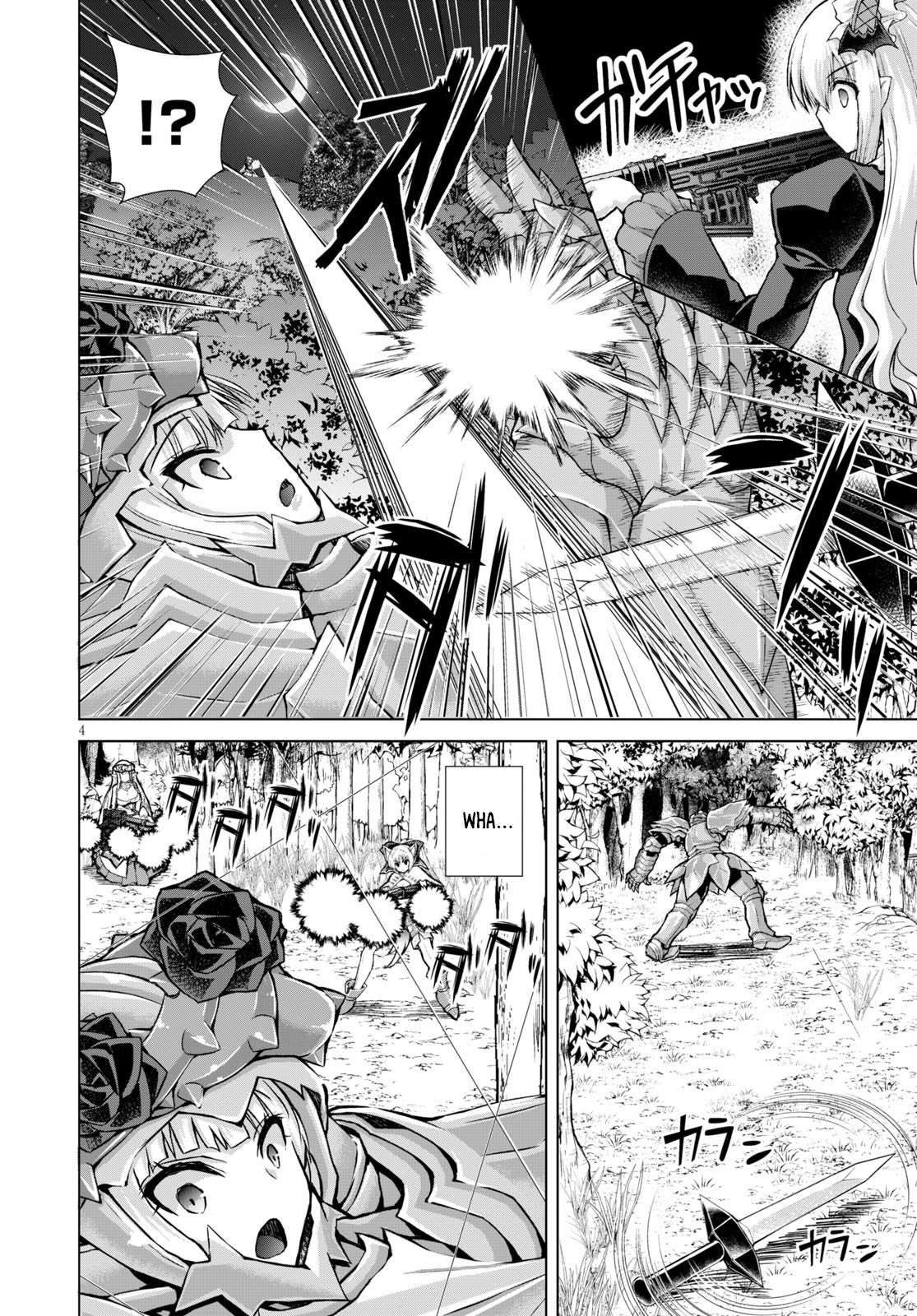 Gunota ga Mahou Sekai ni Tensei Shitara, Gendai Heiki de Guntai Harem o Tsukucchaimashita!? Chapter 58 page 5 - Chapter 58