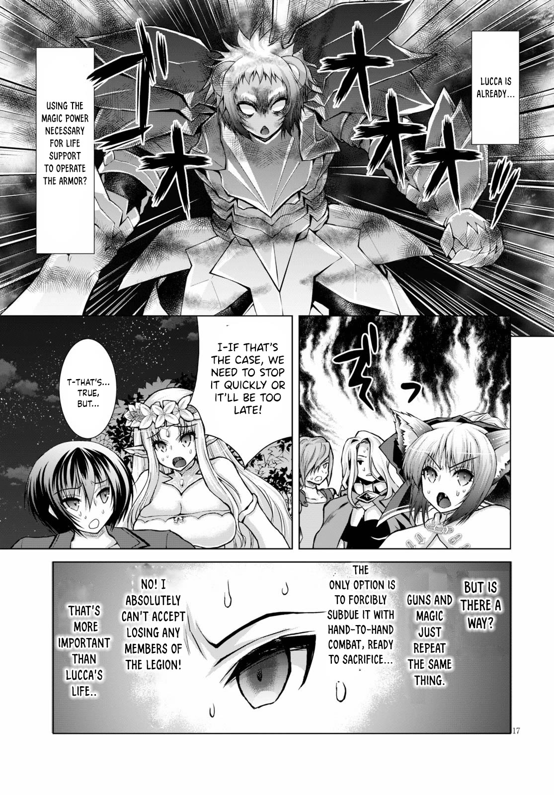 Gunota ga Mahou Sekai ni Tensei Shitara, Gendai Heiki de Guntai Harem o Tsukucchaimashita!? Chapter 59 page 18 - Chapter 59