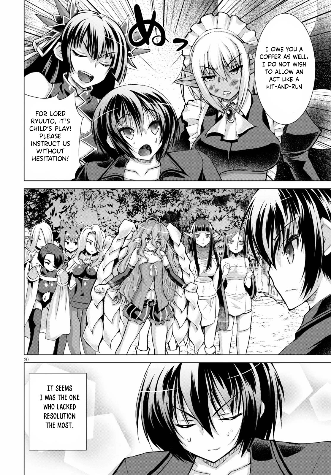 Gunota ga Mahou Sekai ni Tensei Shitara, Gendai Heiki de Guntai Harem o Tsukucchaimashita!? Chapter 59 page 21 - Chapter 59