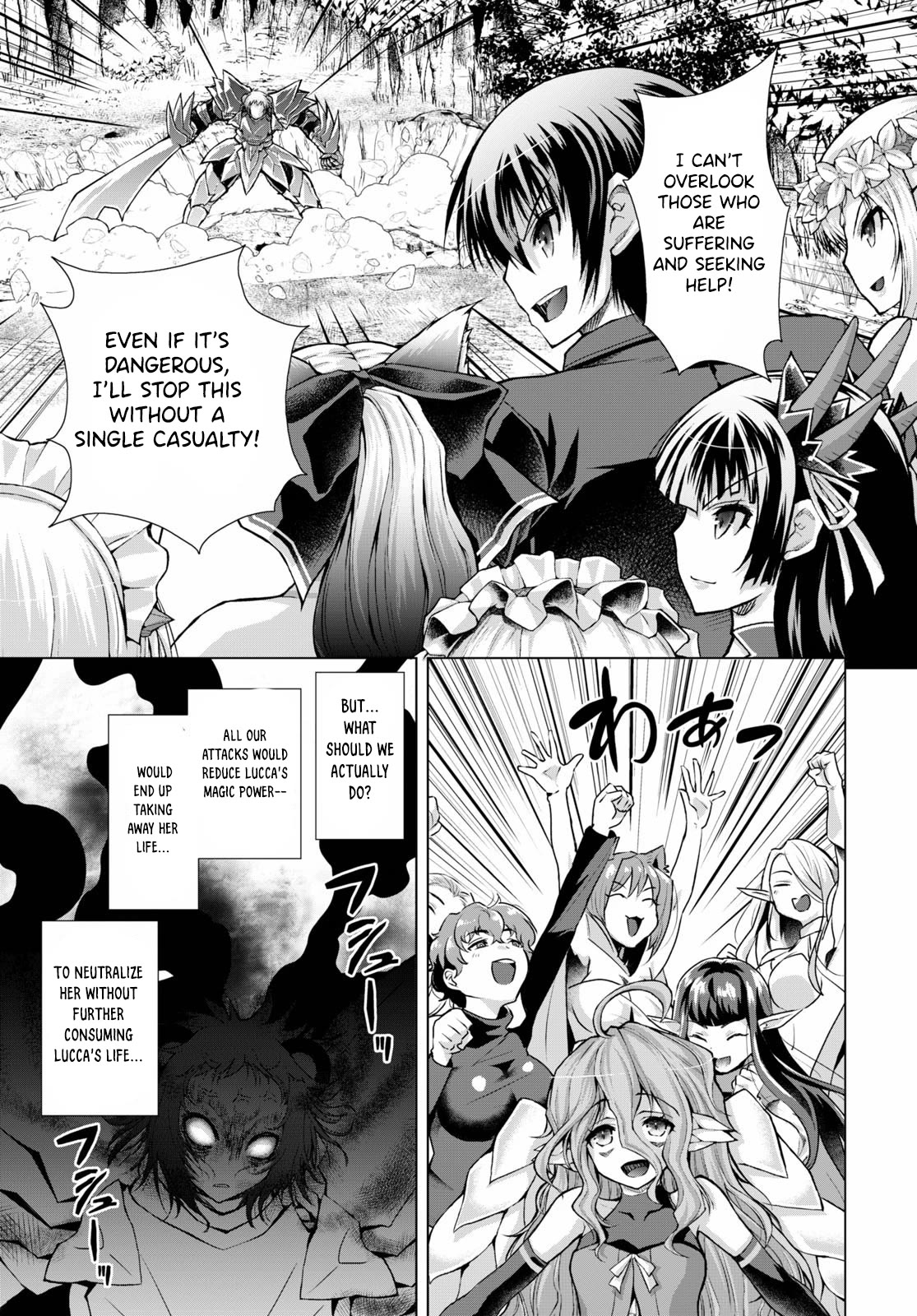 Gunota ga Mahou Sekai ni Tensei Shitara, Gendai Heiki de Guntai Harem o Tsukucchaimashita!? Chapter 59 page 22 - Chapter 59
