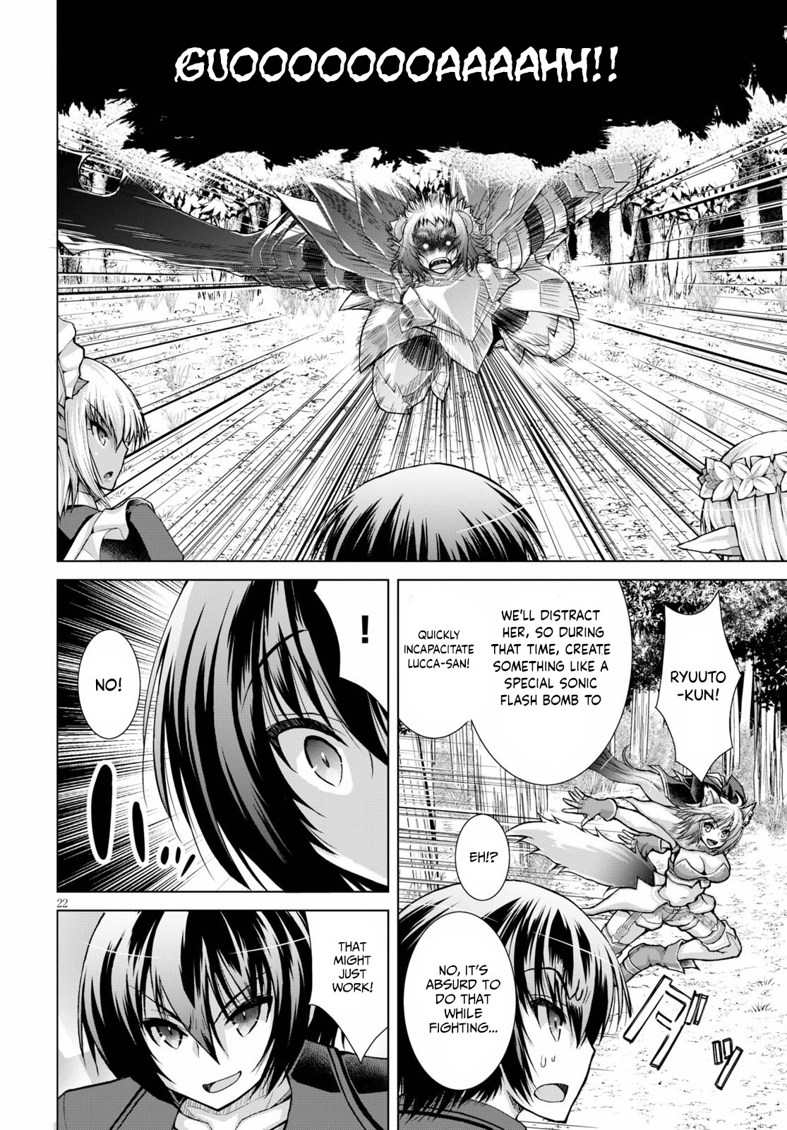 Gunota ga Mahou Sekai ni Tensei Shitara, Gendai Heiki de Guntai Harem o Tsukucchaimashita!? Chapter 59 page 23 - Chapter 59