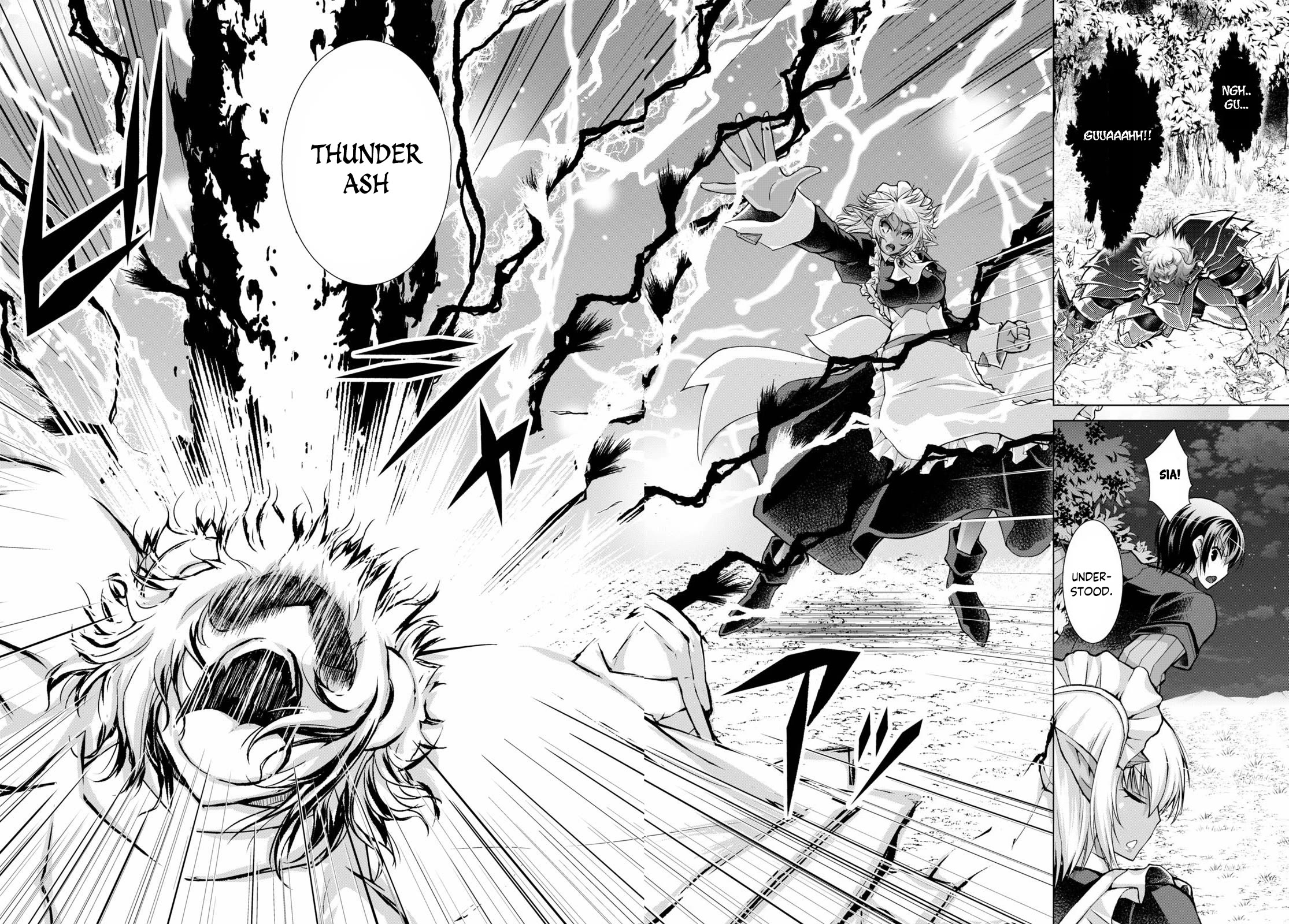 Gunota ga Mahou Sekai ni Tensei Shitara, Gendai Heiki de Guntai Harem o Tsukucchaimashita!? Chapter 59 page 27 - Chapter 59