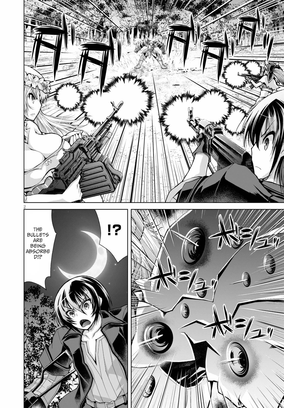 Gunota ga Mahou Sekai ni Tensei Shitara, Gendai Heiki de Guntai Harem o Tsukucchaimashita!? Chapter 59 page 3 - Chapter 59