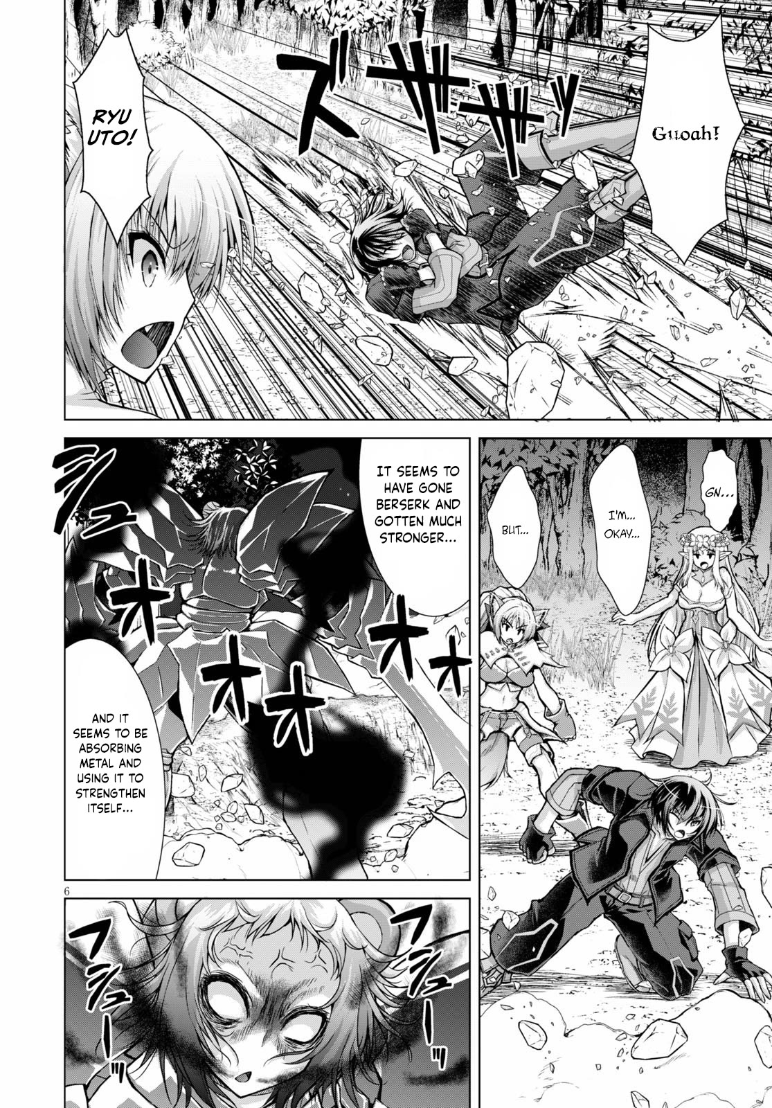 Gunota ga Mahou Sekai ni Tensei Shitara, Gendai Heiki de Guntai Harem o Tsukucchaimashita!? Chapter 59 page 7 - Chapter 59