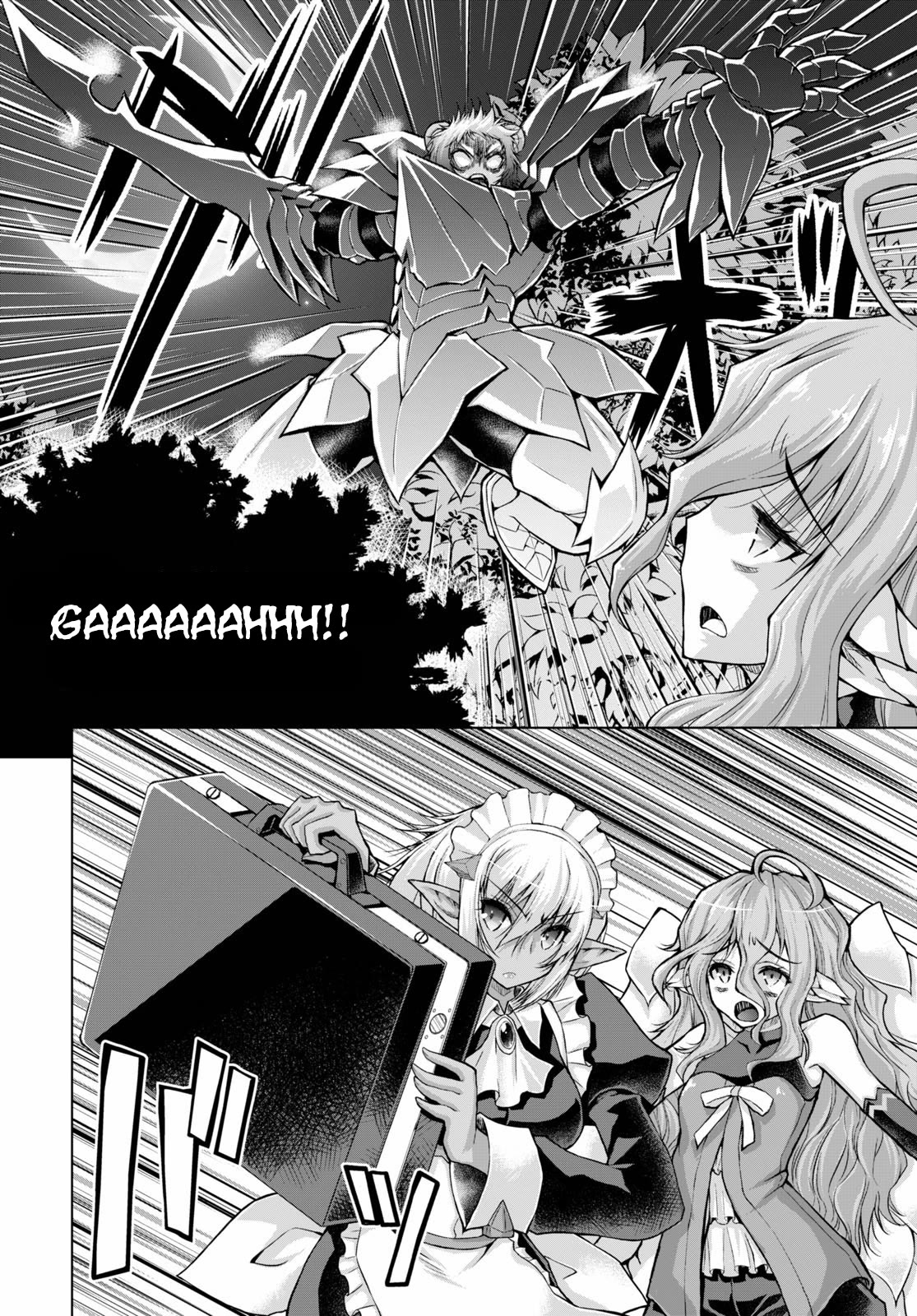 Gunota ga Mahou Sekai ni Tensei Shitara, Gendai Heiki de Guntai Harem o Tsukucchaimashita!? Chapter 59 page 9 - Chapter 59