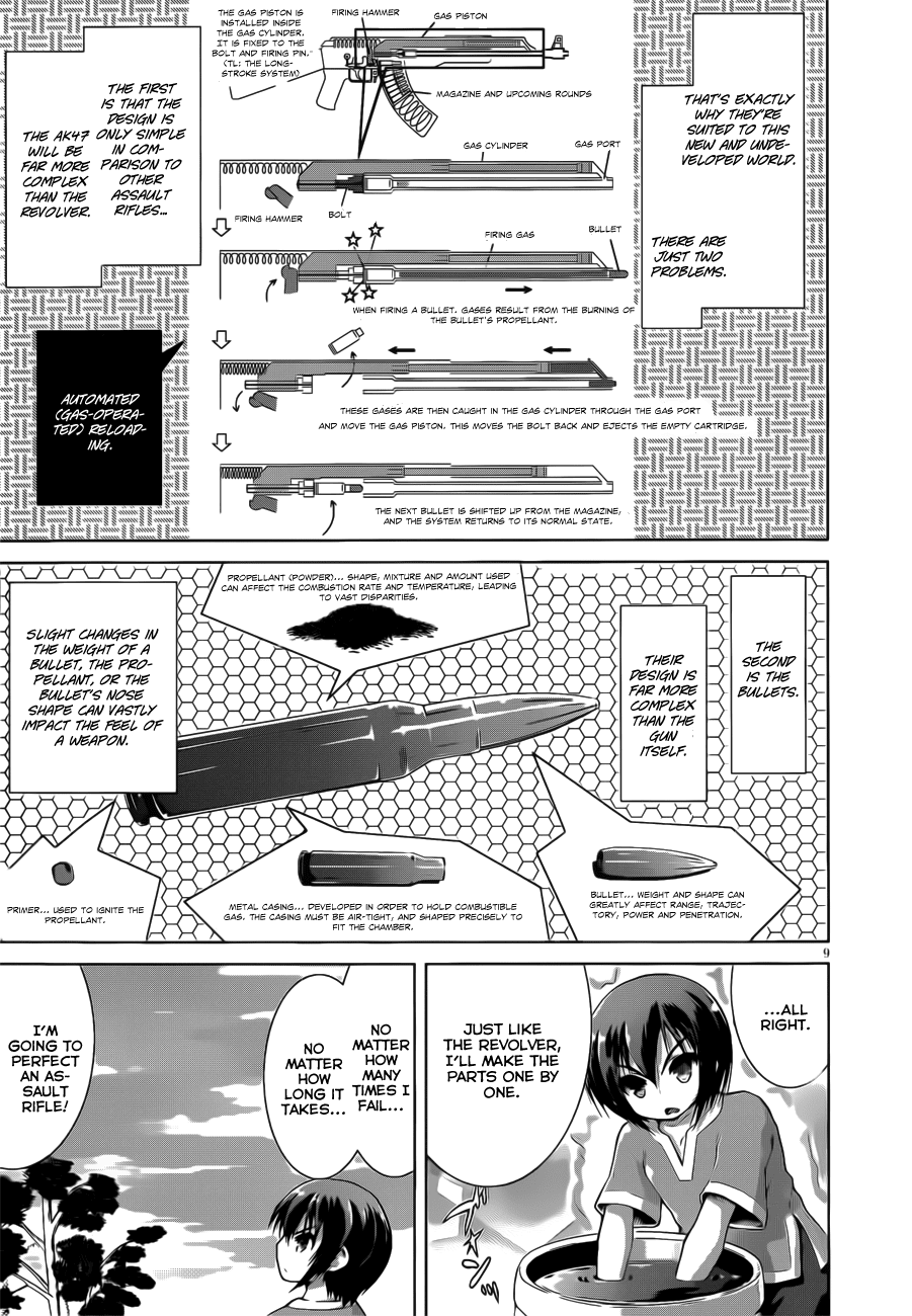 Gunota ga Mahou Sekai ni Tensei Shitara, Gendai Heiki de Guntai Harem o Tsukucchaimashita!? Chapter 6 page 14 - Chapter 6