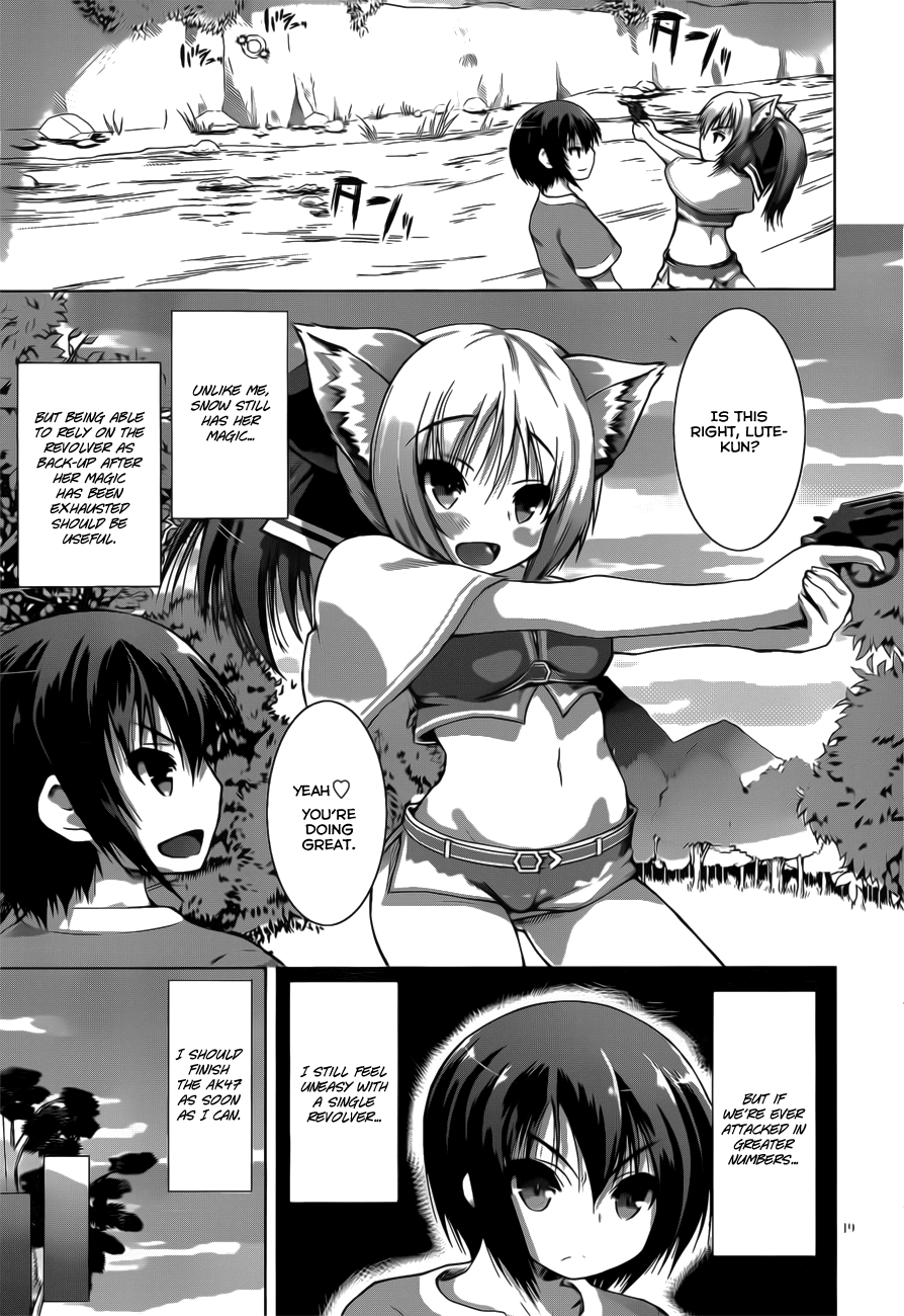Gunota ga Mahou Sekai ni Tensei Shitara, Gendai Heiki de Guntai Harem o Tsukucchaimashita!? Chapter 6 page 24 - Chapter 6