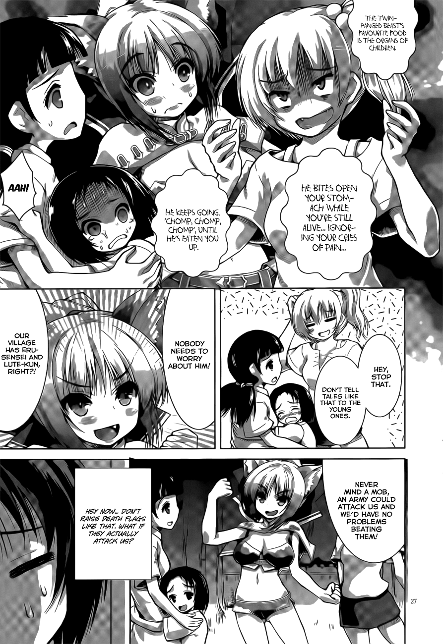 Gunota ga Mahou Sekai ni Tensei Shitara, Gendai Heiki de Guntai Harem o Tsukucchaimashita!? Chapter 6 page 32 - Chapter 6