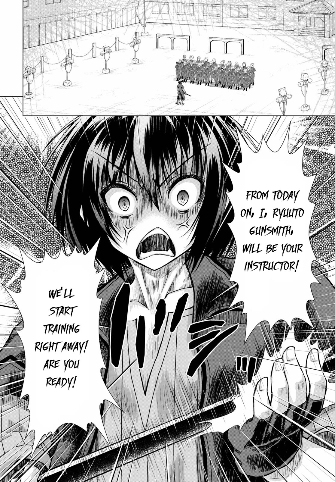 Gunota ga Mahou Sekai ni Tensei Shitara, Gendai Heiki de Guntai Harem o Tsukucchaimashita!? Chapter 60 page 17 - Chapter 60