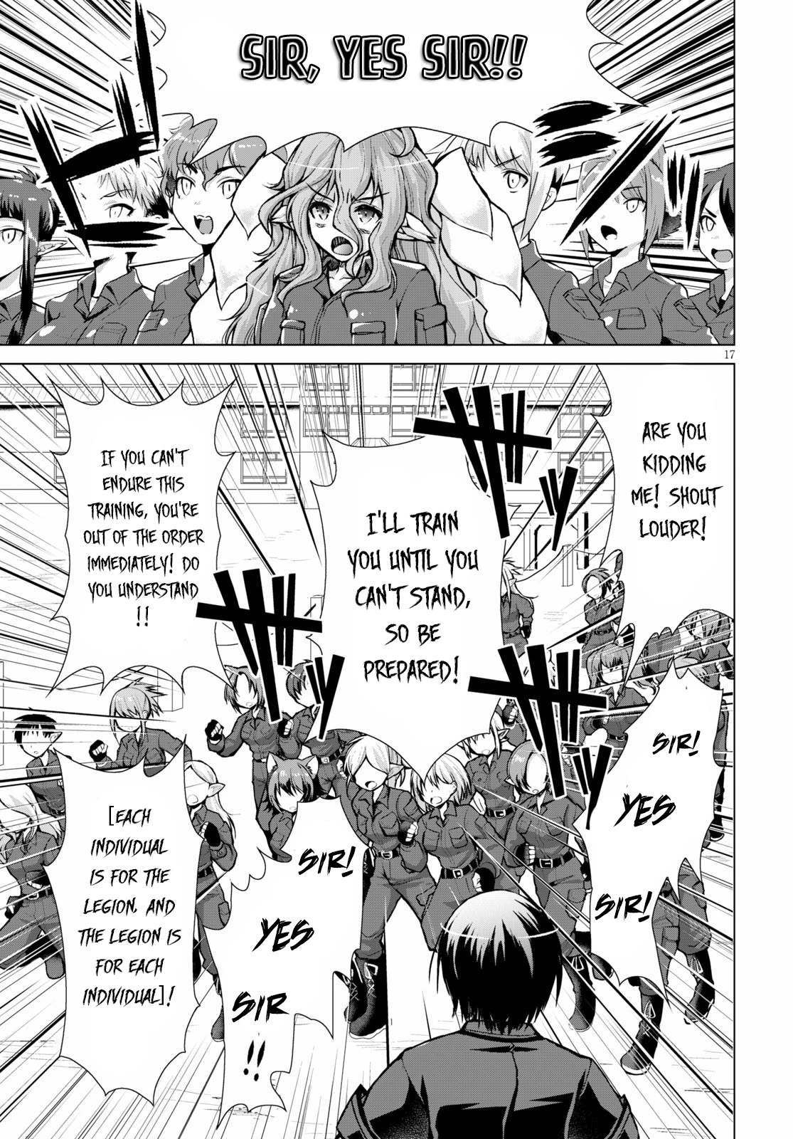 Gunota ga Mahou Sekai ni Tensei Shitara, Gendai Heiki de Guntai Harem o Tsukucchaimashita!? Chapter 60 page 18 - Chapter 60