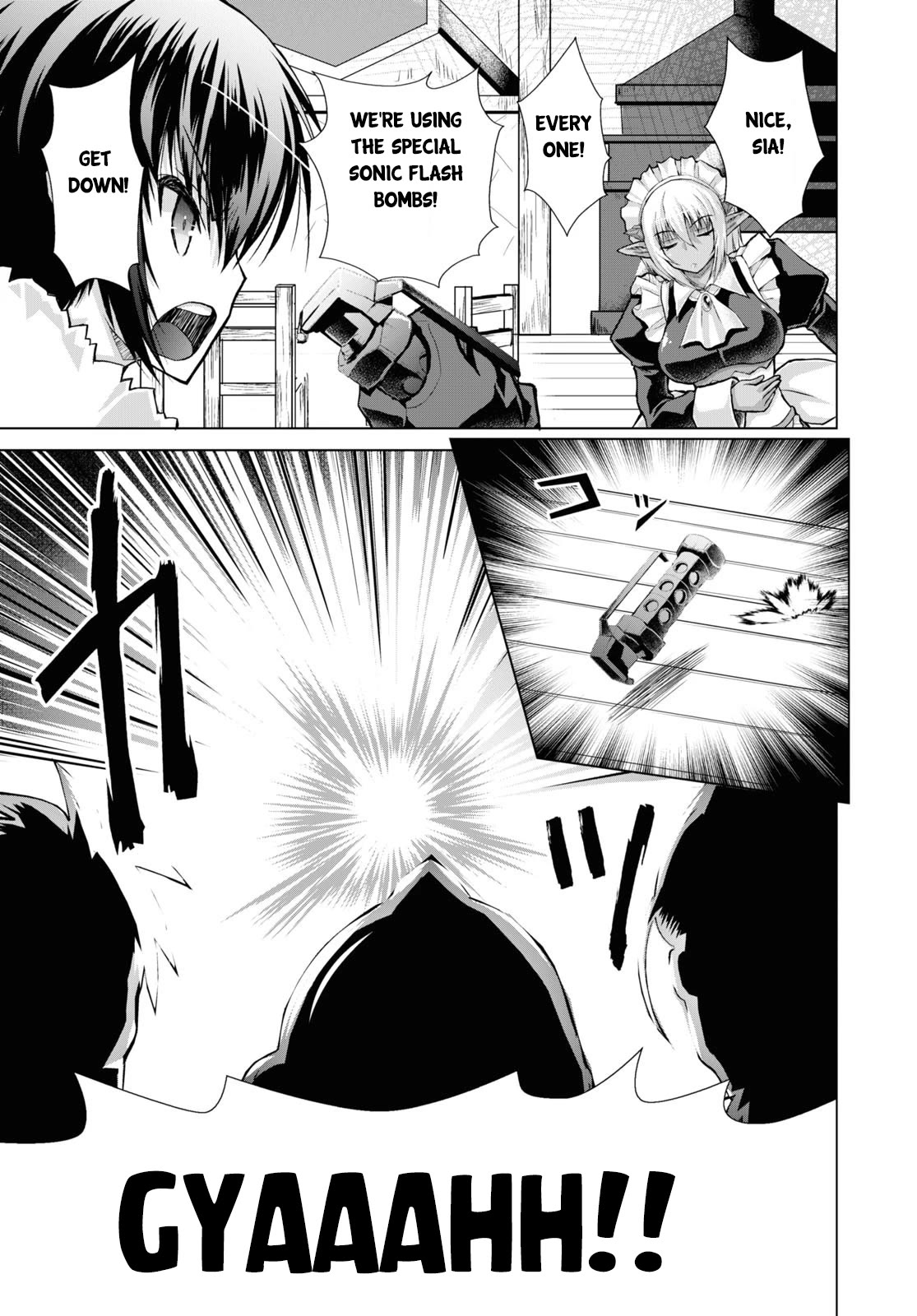 Gunota ga Mahou Sekai ni Tensei Shitara, Gendai Heiki de Guntai Harem o Tsukucchaimashita!? Chapter 61 page 20 - Chapter 61