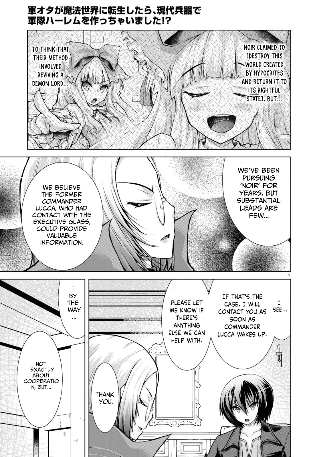 Gunota ga Mahou Sekai ni Tensei Shitara, Gendai Heiki de Guntai Harem o Tsukucchaimashita!? Chapter 61 page 8 - Chapter 61