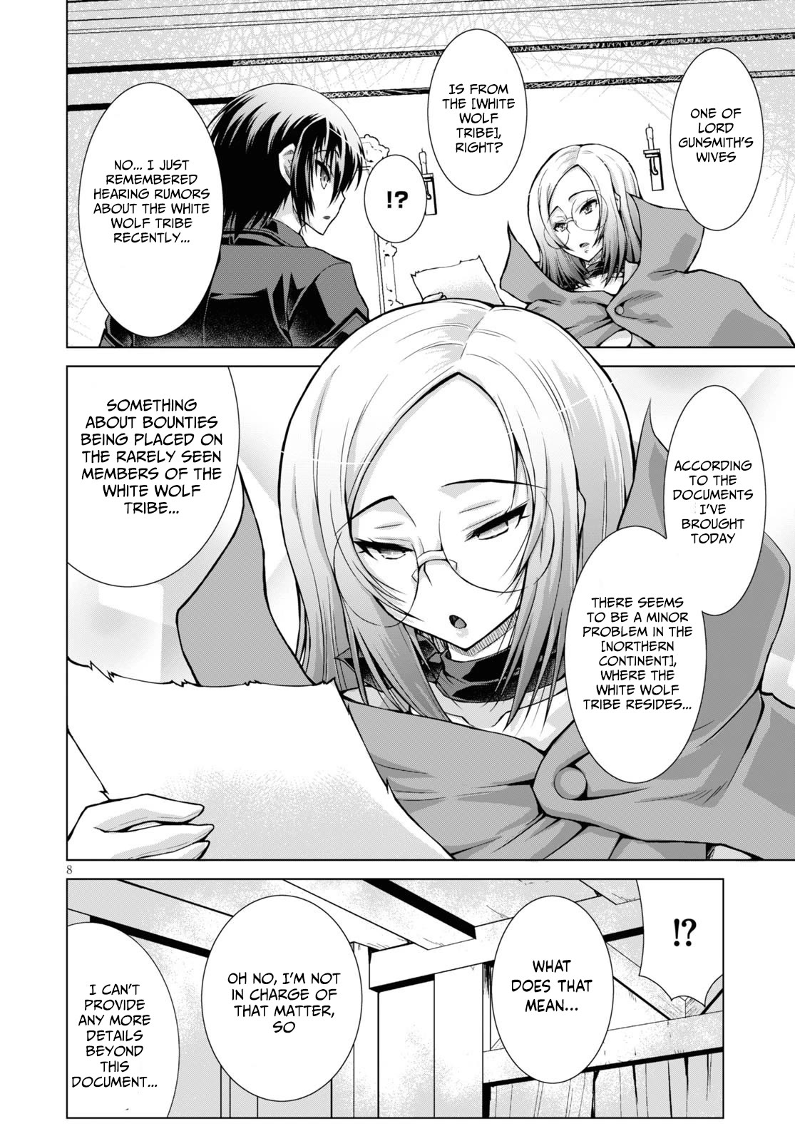 Gunota ga Mahou Sekai ni Tensei Shitara, Gendai Heiki de Guntai Harem o Tsukucchaimashita!? Chapter 61 page 9 - Chapter 61