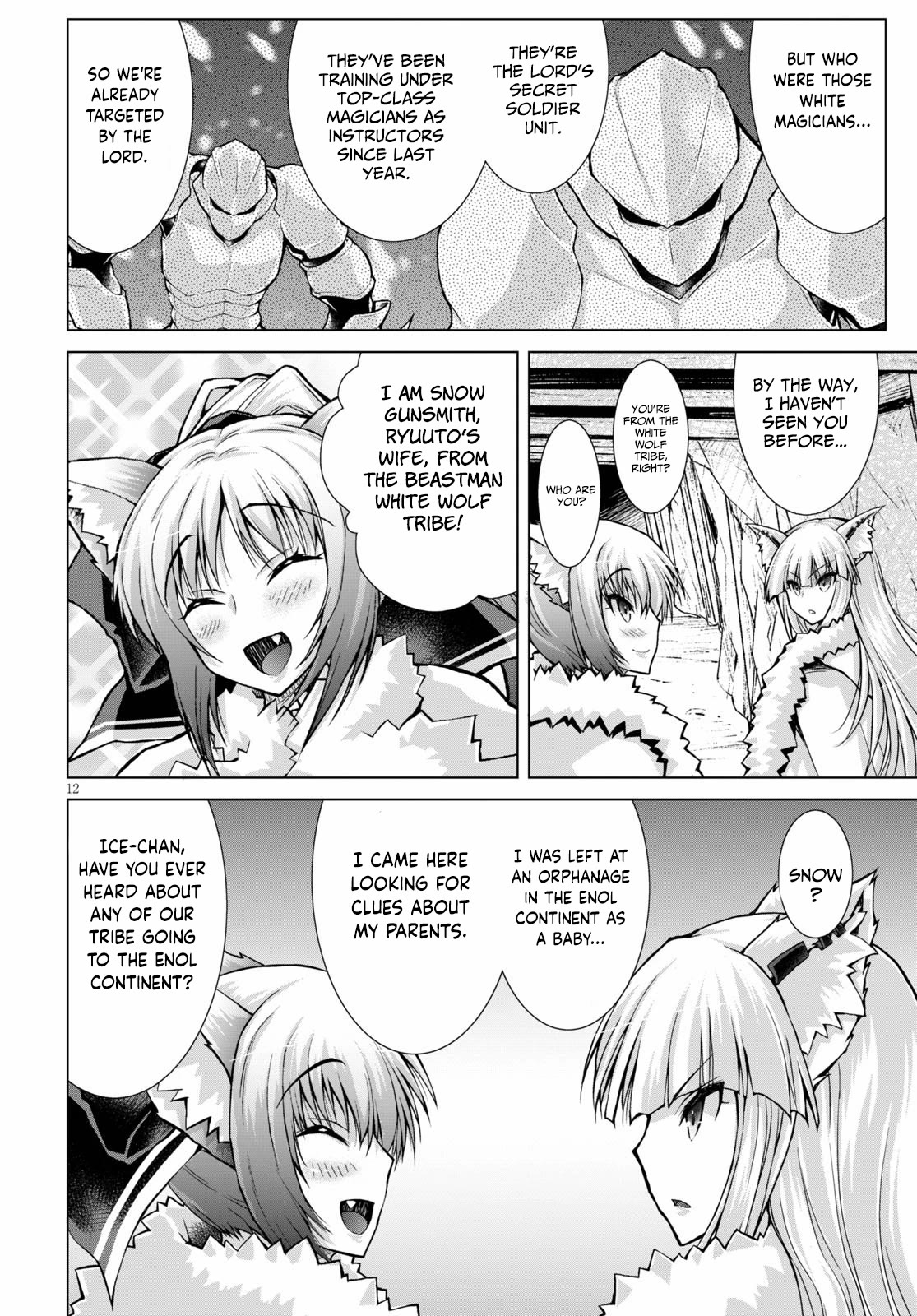 Gunota ga Mahou Sekai ni Tensei Shitara, Gendai Heiki de Guntai Harem o Tsukucchaimashita!? Chapter 62 page 13 - Chapter 62
