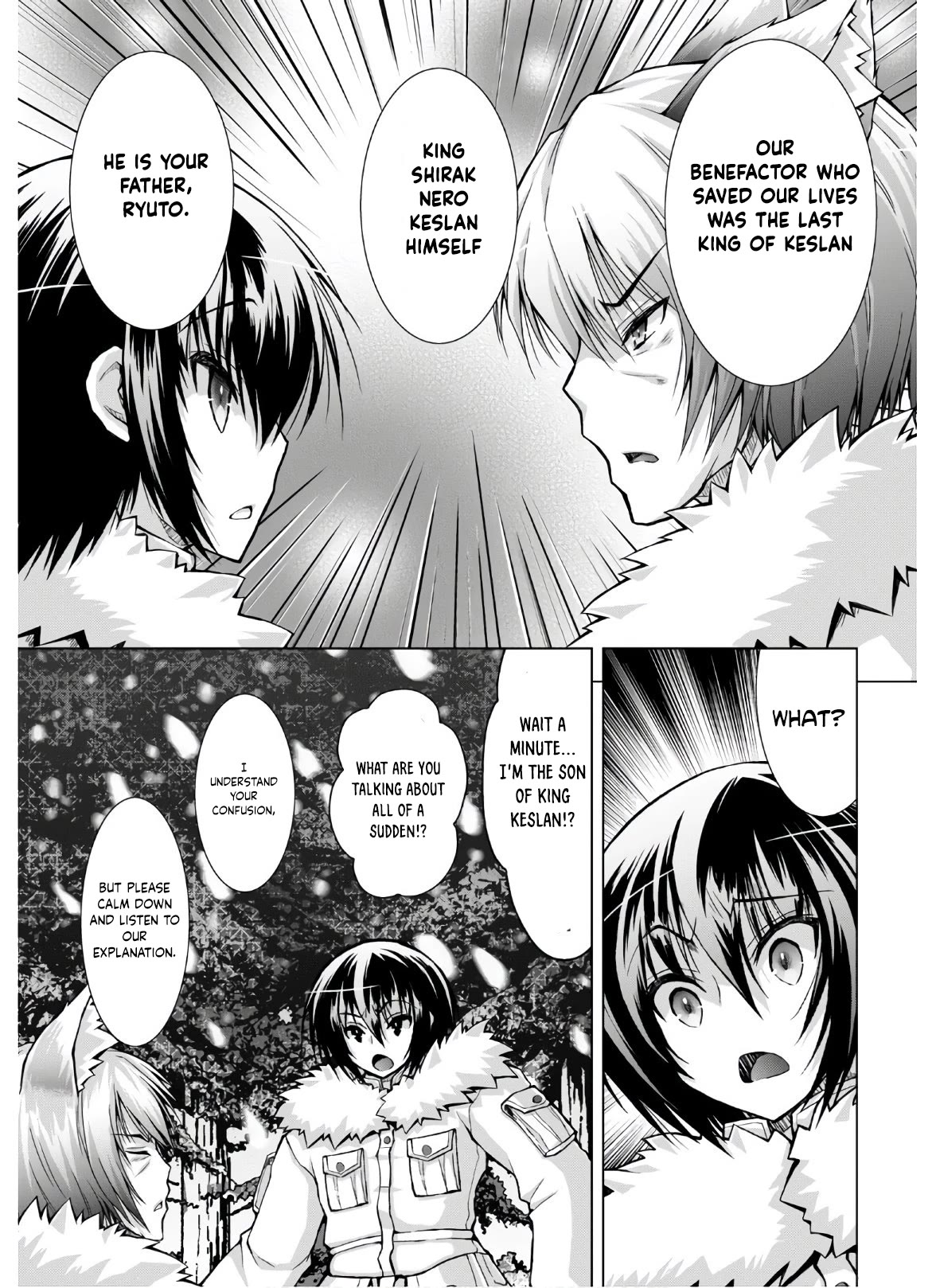 Gunota ga Mahou Sekai ni Tensei Shitara, Gendai Heiki de Guntai Harem o Tsukucchaimashita!? Chapter 63 page 10 - Chapter 63