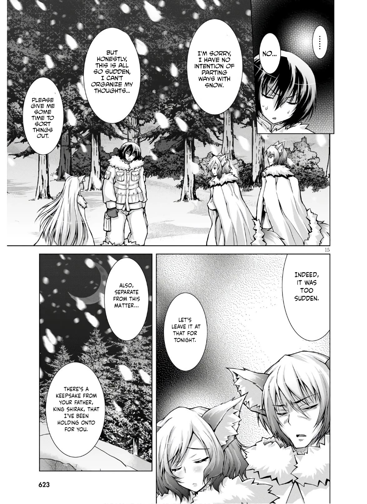 Gunota ga Mahou Sekai ni Tensei Shitara, Gendai Heiki de Guntai Harem o Tsukucchaimashita!? Chapter 63 page 16 - Chapter 63