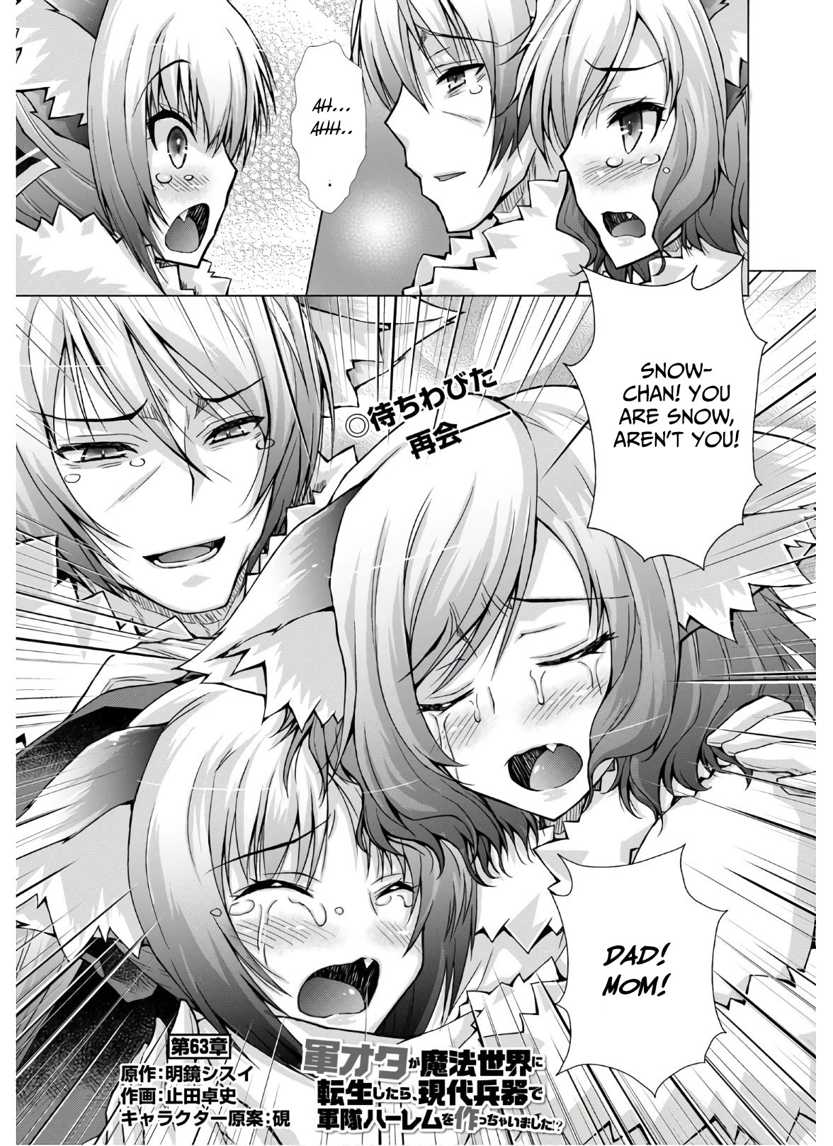 Gunota ga Mahou Sekai ni Tensei Shitara, Gendai Heiki de Guntai Harem o Tsukucchaimashita!? Chapter 63 page 2 - Chapter 63