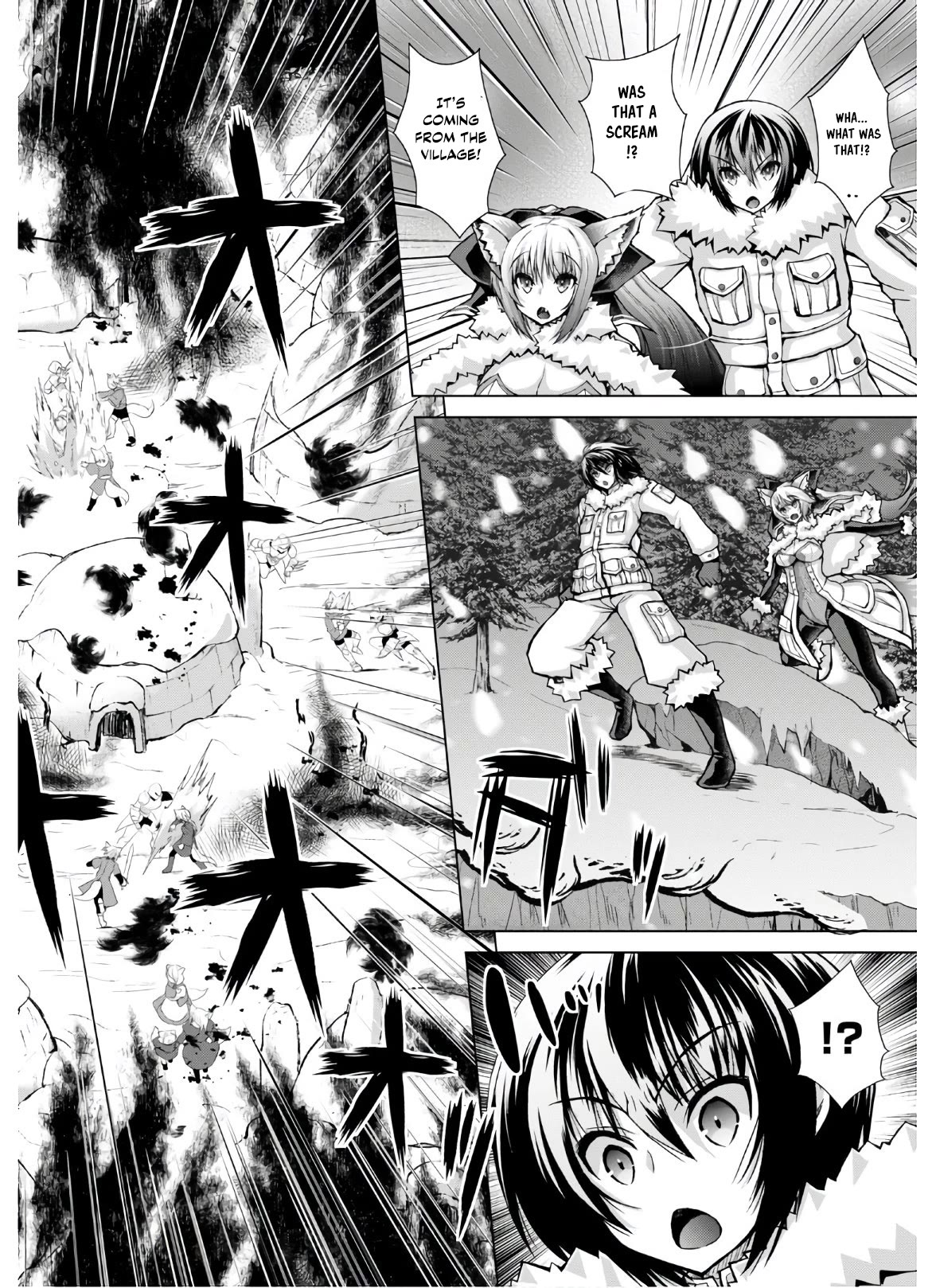 Gunota ga Mahou Sekai ni Tensei Shitara, Gendai Heiki de Guntai Harem o Tsukucchaimashita!? Chapter 63 page 23 - Chapter 63