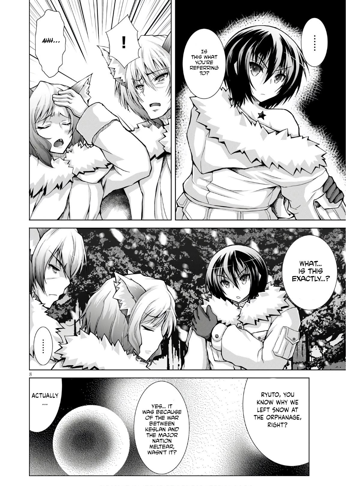 Gunota ga Mahou Sekai ni Tensei Shitara, Gendai Heiki de Guntai Harem o Tsukucchaimashita!? Chapter 63 page 9 - Chapter 63