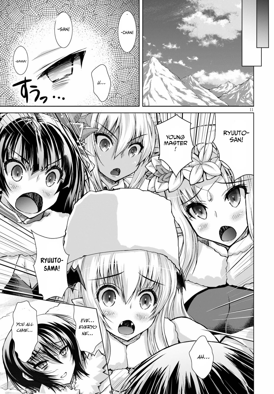 Gunota ga Mahou Sekai ni Tensei Shitara, Gendai Heiki de Guntai Harem o Tsukucchaimashita!? Chapter 64 page 12 - Chapter 64