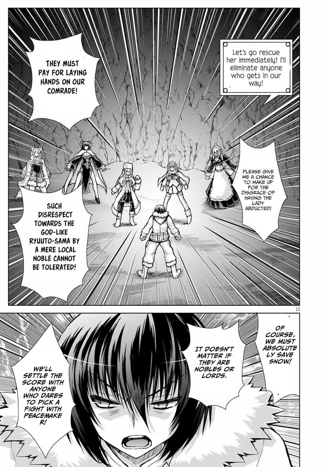 Gunota ga Mahou Sekai ni Tensei Shitara, Gendai Heiki de Guntai Harem o Tsukucchaimashita!? Chapter 64 page 16 - Chapter 64