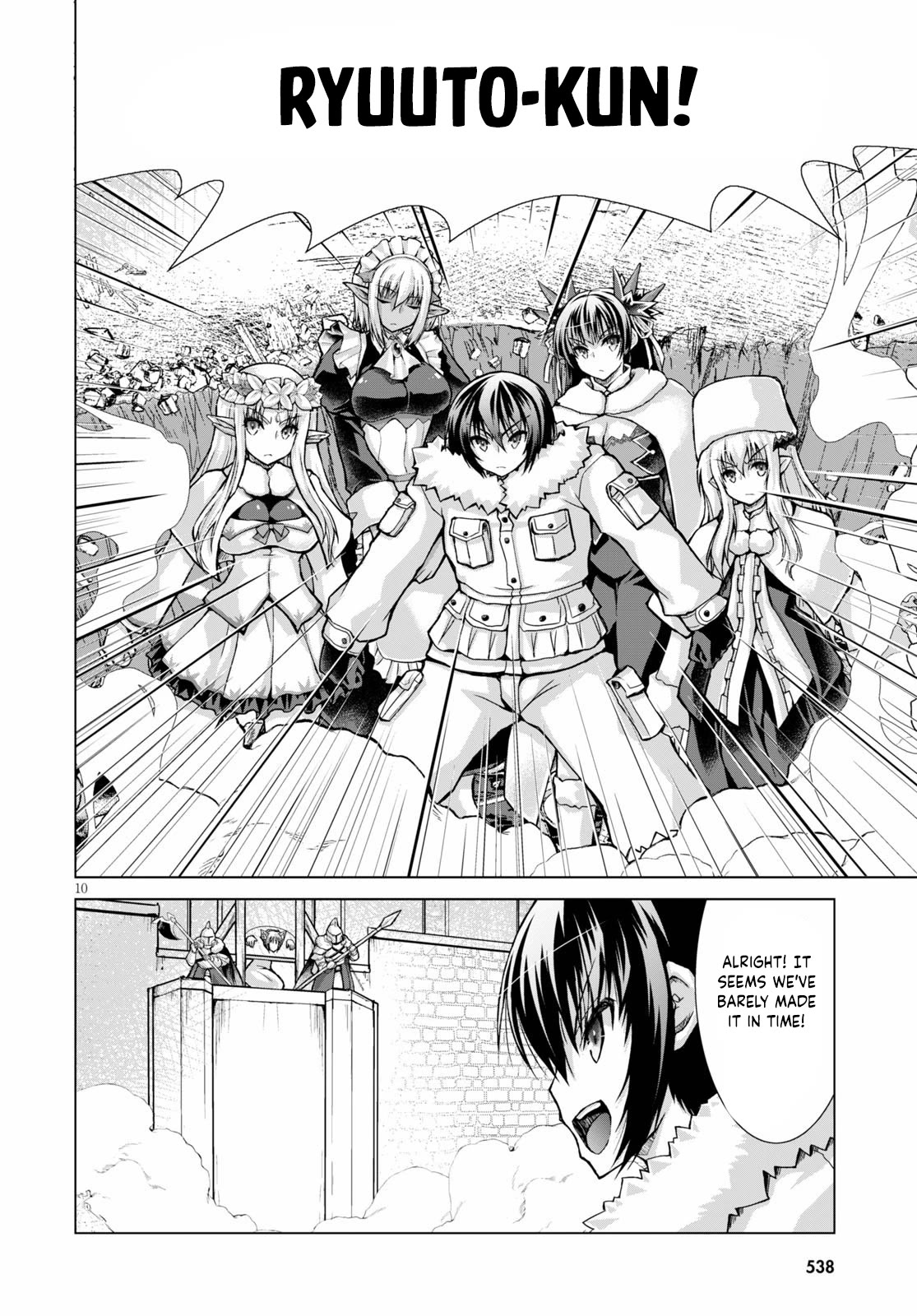 Gunota ga Mahou Sekai ni Tensei Shitara, Gendai Heiki de Guntai Harem o Tsukucchaimashita!? Chapter 65 page 11 - Chapter 65