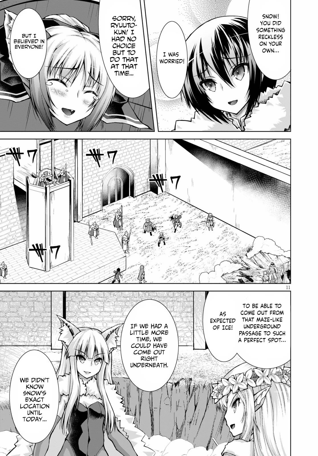 Gunota ga Mahou Sekai ni Tensei Shitara, Gendai Heiki de Guntai Harem o Tsukucchaimashita!? Chapter 65 page 12 - Chapter 65