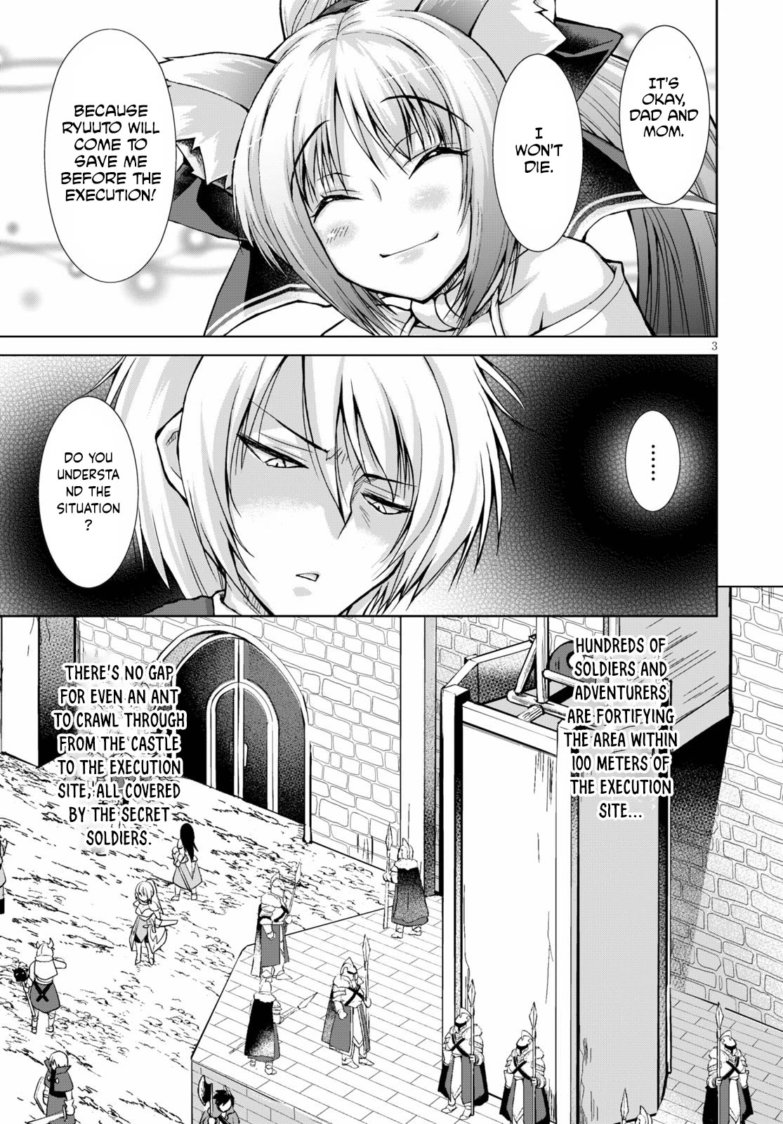 Gunota ga Mahou Sekai ni Tensei Shitara, Gendai Heiki de Guntai Harem o Tsukucchaimashita!? Chapter 65 page 4 - Chapter 65