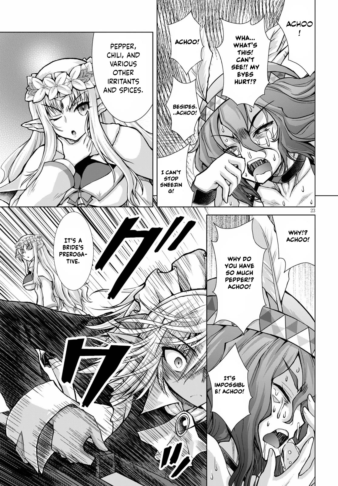 Gunota ga Mahou Sekai ni Tensei Shitara, Gendai Heiki de Guntai Harem o Tsukucchaimashita!? Chapter 66 page 24 - Chapter 66