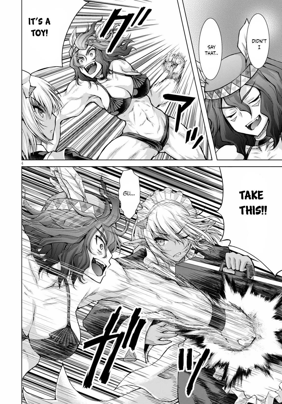 Gunota ga Mahou Sekai ni Tensei Shitara, Gendai Heiki de Guntai Harem o Tsukucchaimashita!? Chapter 66 page 5 - Chapter 66