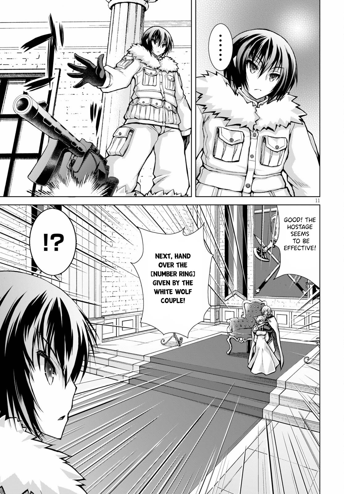 Gunota ga Mahou Sekai ni Tensei Shitara, Gendai Heiki de Guntai Harem o Tsukucchaimashita!? Chapter 67 page 12 - Chapter 67