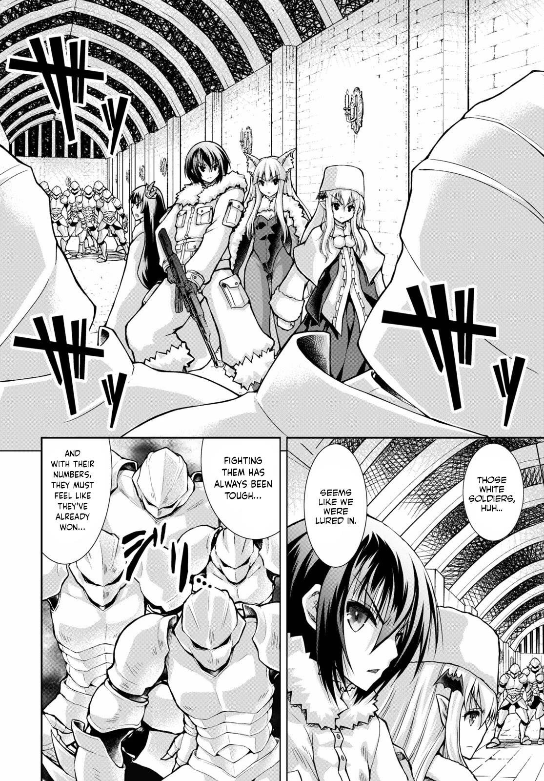 Gunota ga Mahou Sekai ni Tensei Shitara, Gendai Heiki de Guntai Harem o Tsukucchaimashita!? Chapter 67 page 3 - Chapter 67