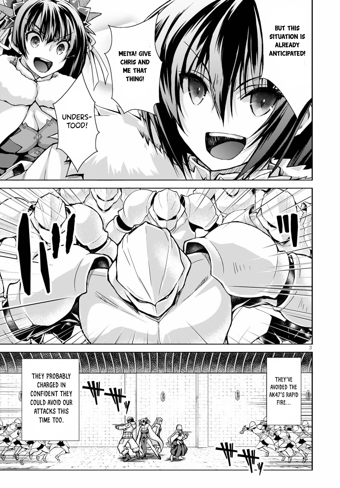 Gunota ga Mahou Sekai ni Tensei Shitara, Gendai Heiki de Guntai Harem o Tsukucchaimashita!? Chapter 67 page 4 - Chapter 67