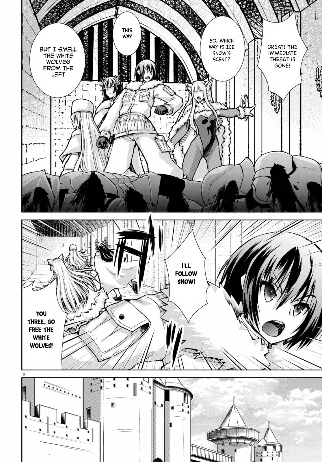 Gunota ga Mahou Sekai ni Tensei Shitara, Gendai Heiki de Guntai Harem o Tsukucchaimashita!? Chapter 67 page 9 - Chapter 67