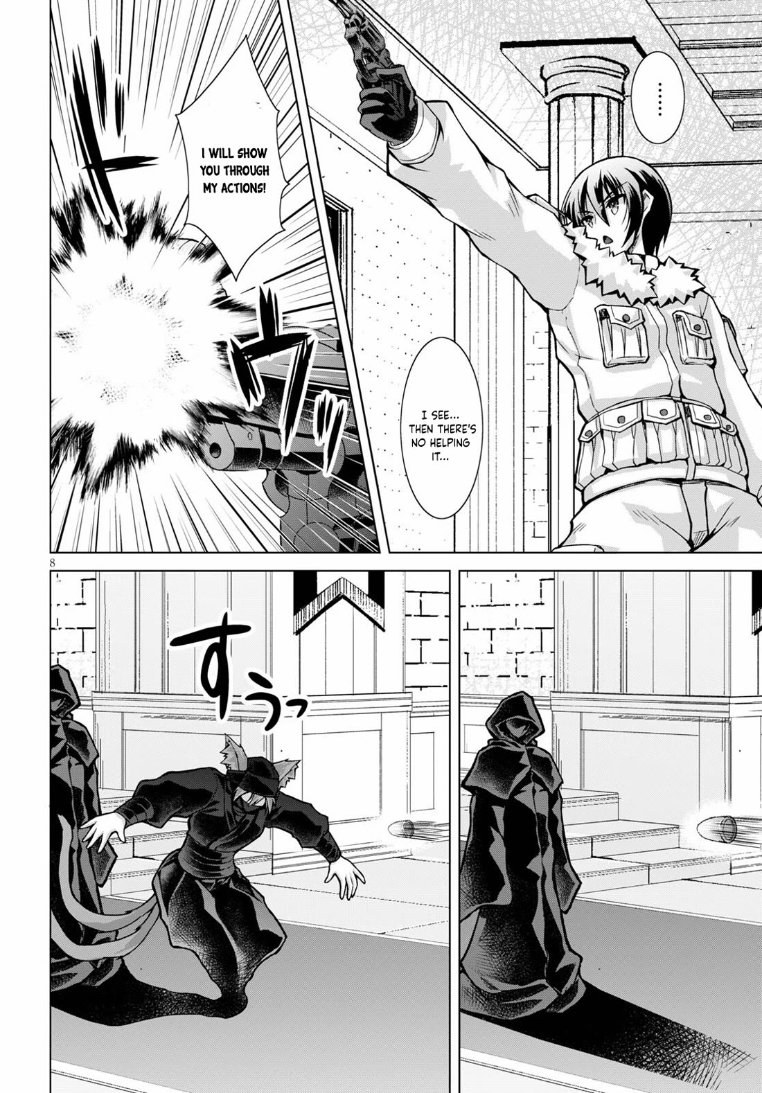 Gunota ga Mahou Sekai ni Tensei Shitara, Gendai Heiki de Guntai Harem o Tsukucchaimashita!? Chapter 68 page 9 - Chapter 68