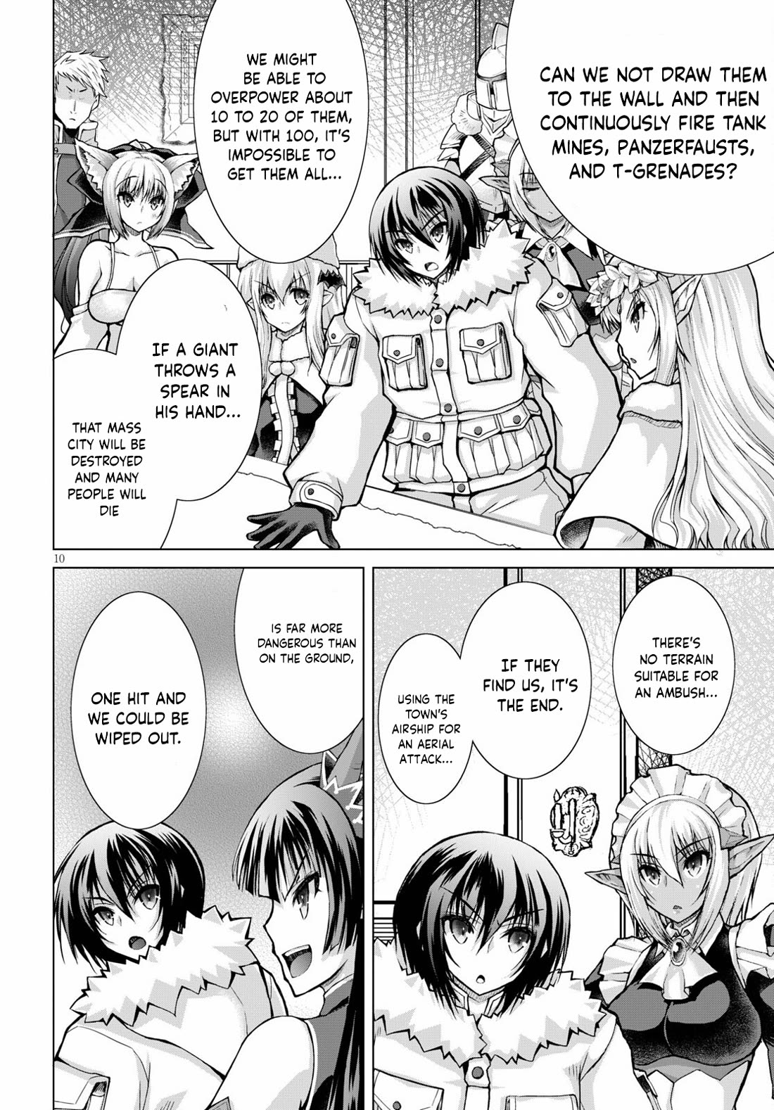 Gunota ga Mahou Sekai ni Tensei Shitara, Gendai Heiki de Guntai Harem o Tsukucchaimashita!? Chapter 69 page 11 - Chapter 69
