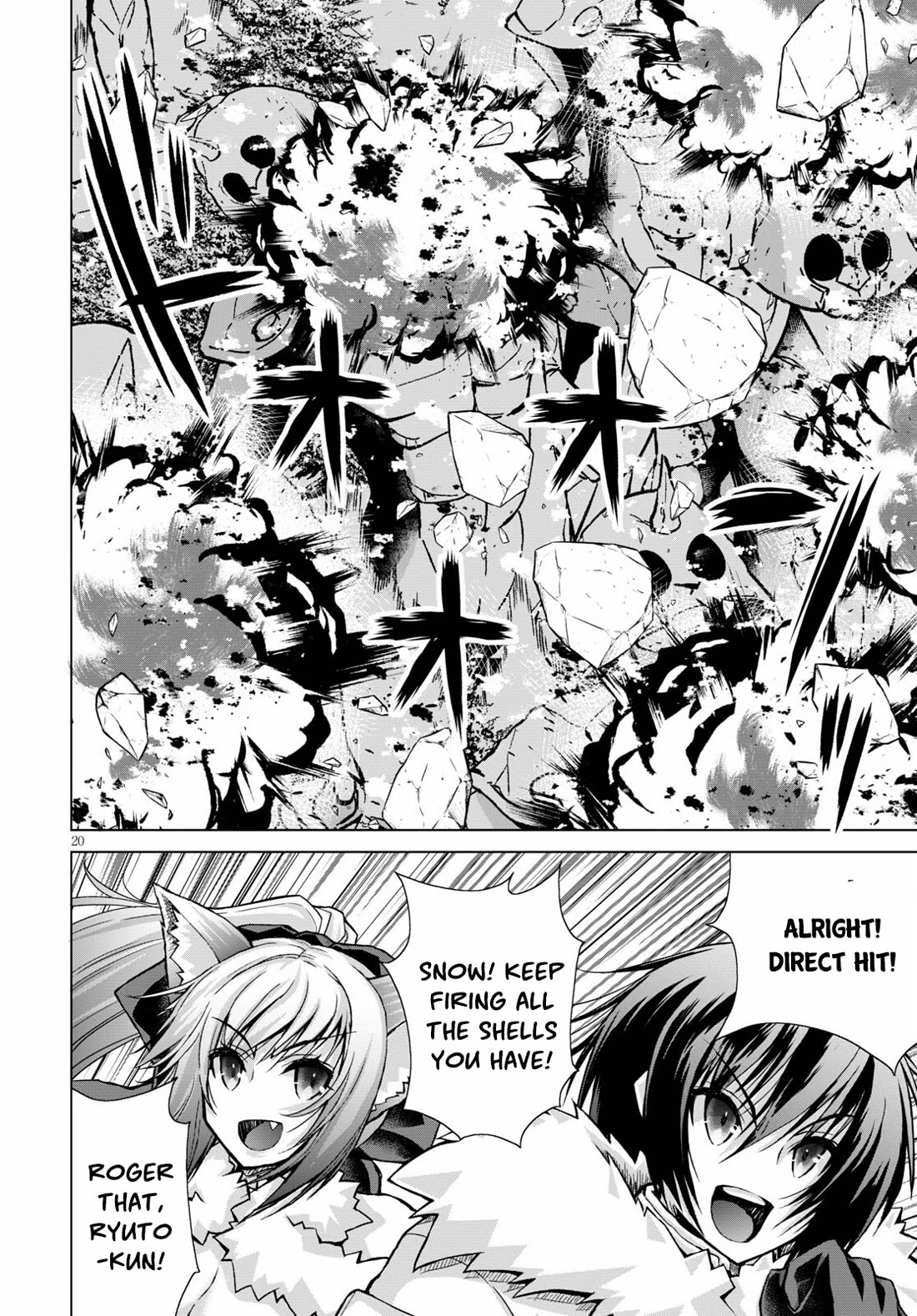 Gunota ga Mahou Sekai ni Tensei Shitara, Gendai Heiki de Guntai Harem o Tsukucchaimashita!? Chapter 69 page 21 - Chapter 69