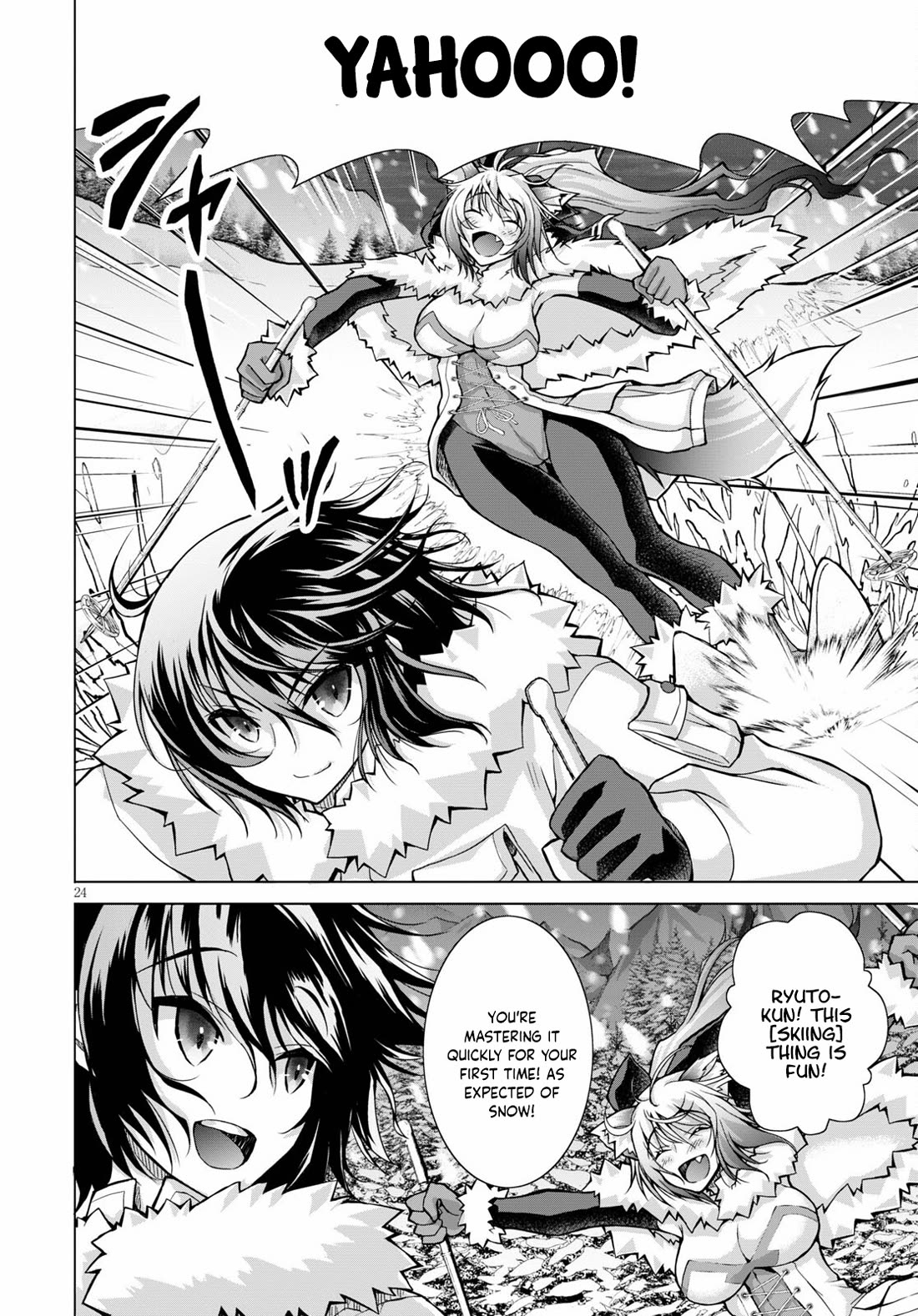 Gunota ga Mahou Sekai ni Tensei Shitara, Gendai Heiki de Guntai Harem o Tsukucchaimashita!? Chapter 69 page 25 - Chapter 69
