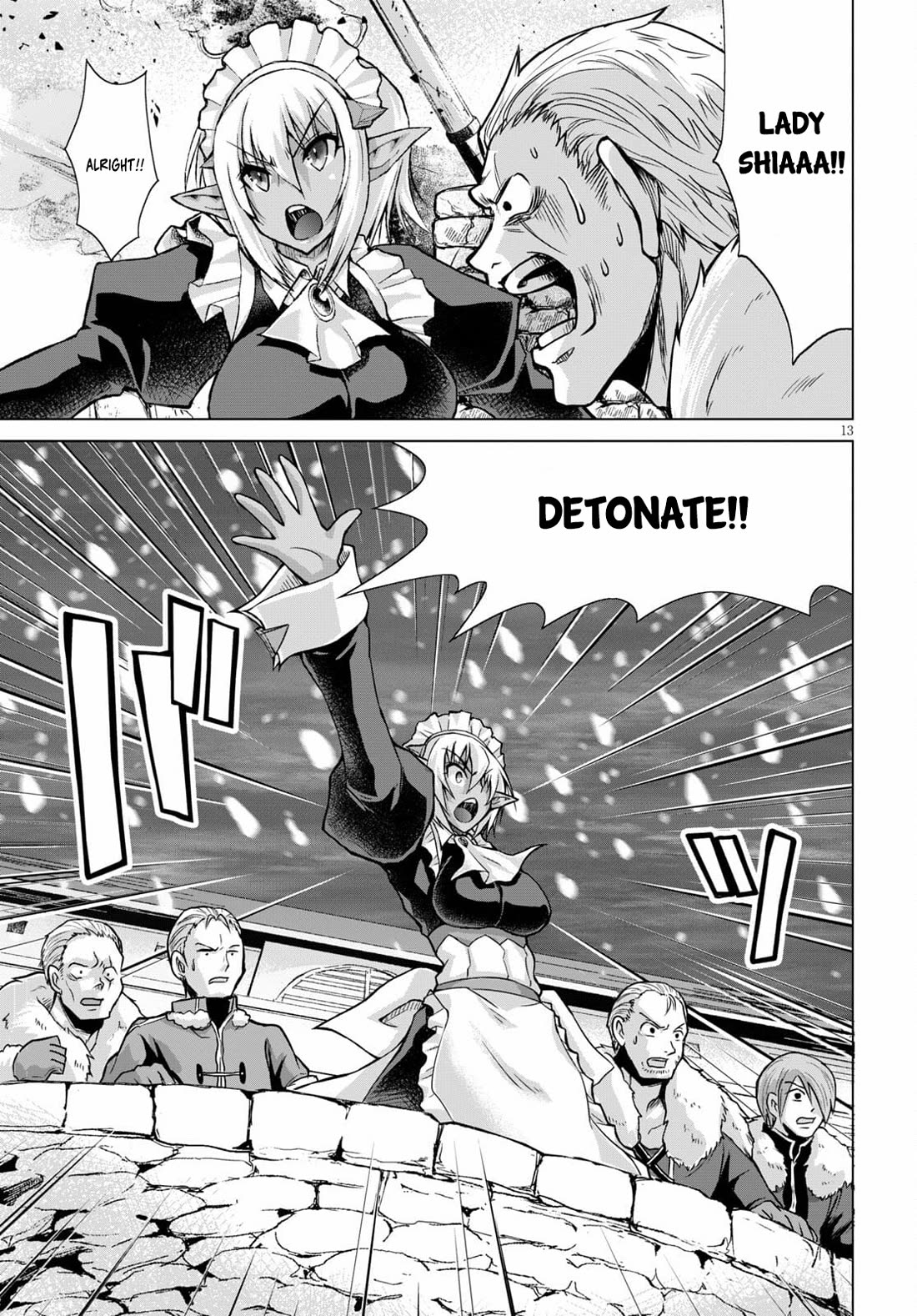 Gunota ga Mahou Sekai ni Tensei Shitara, Gendai Heiki de Guntai Harem o Tsukucchaimashita!? Chapter 70 page 14 - Chapter 70