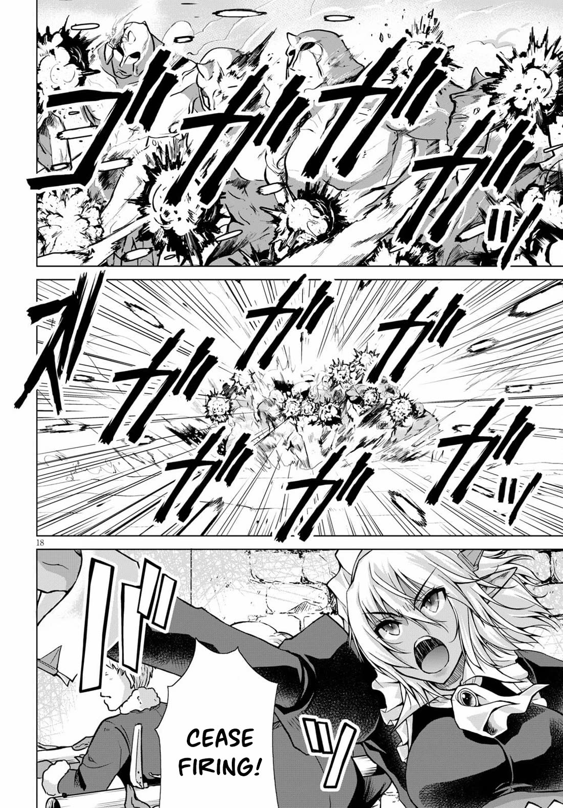 Gunota ga Mahou Sekai ni Tensei Shitara, Gendai Heiki de Guntai Harem o Tsukucchaimashita!? Chapter 70 page 19 - Chapter 70